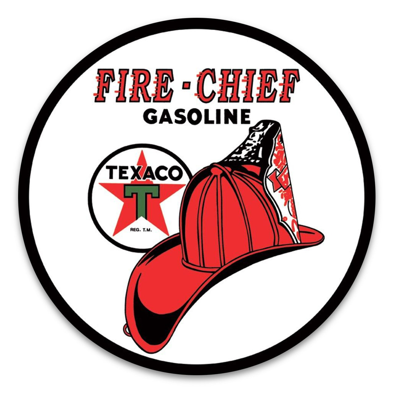 Texaco/Fire Chief Sign