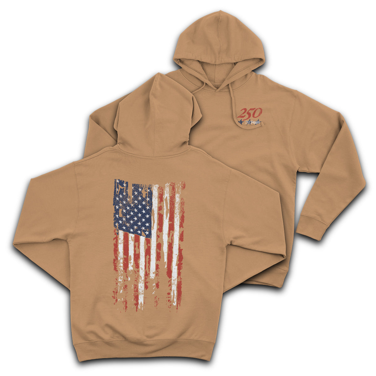 250 Tattered Hoodie