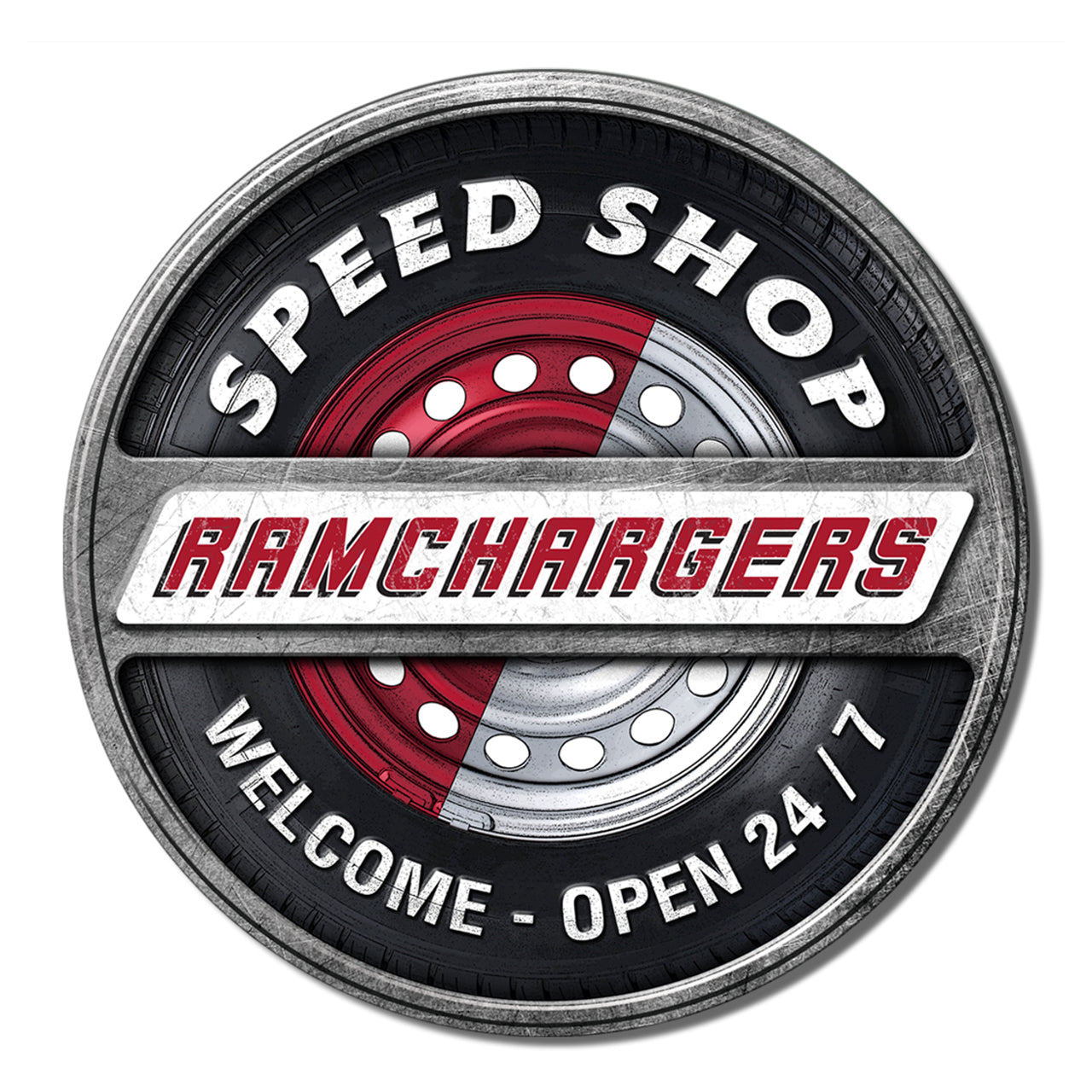 Ramchargers Speed Shop Sign