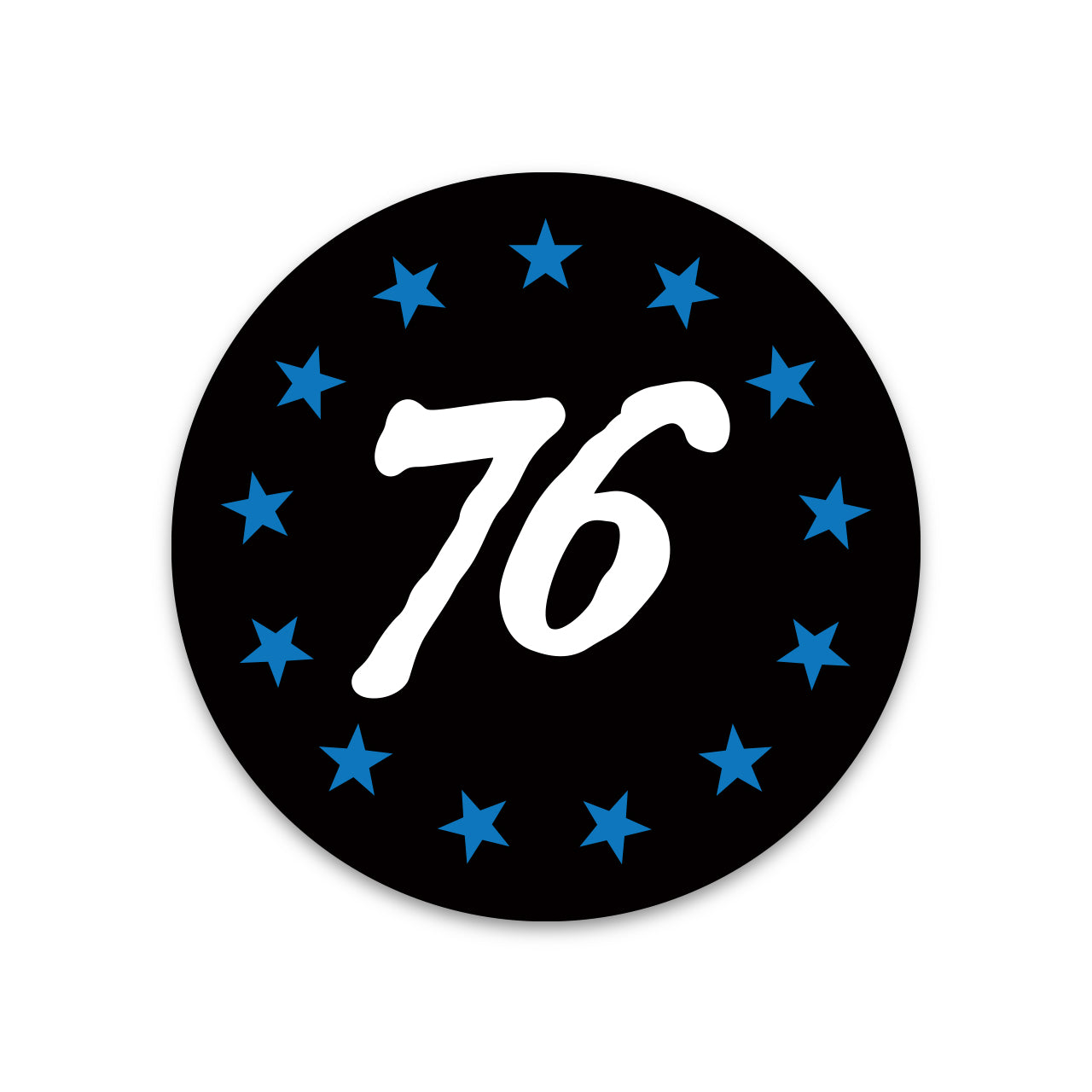 76 Sticker - Packs of 4