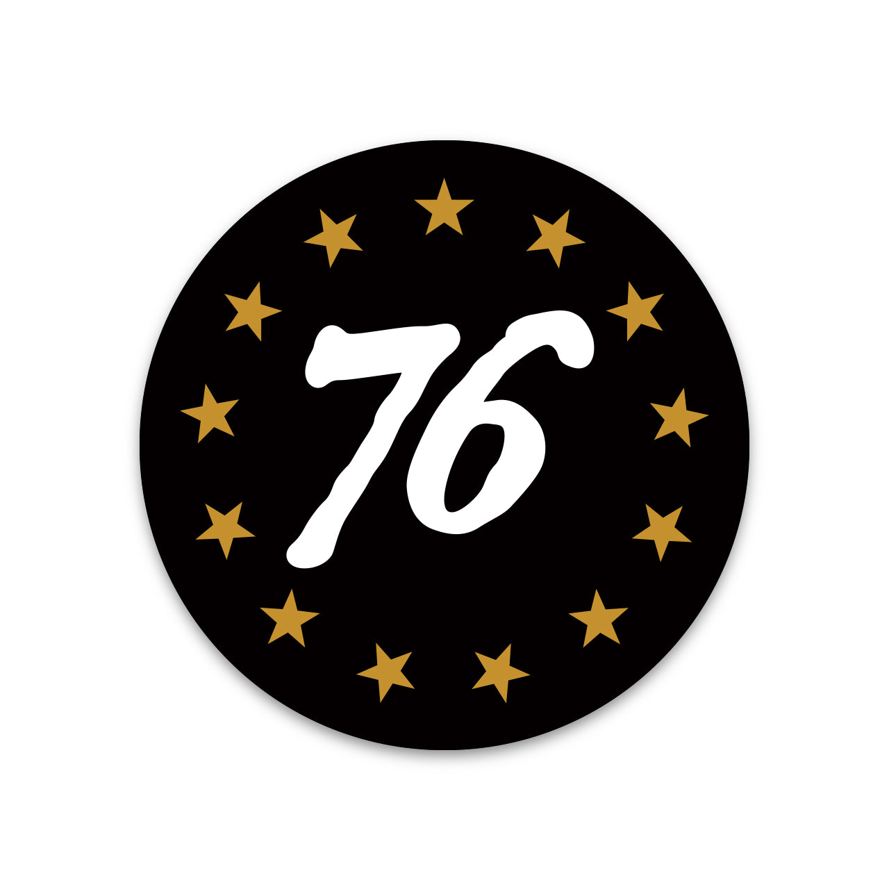 76 Sticker - Packs of 4