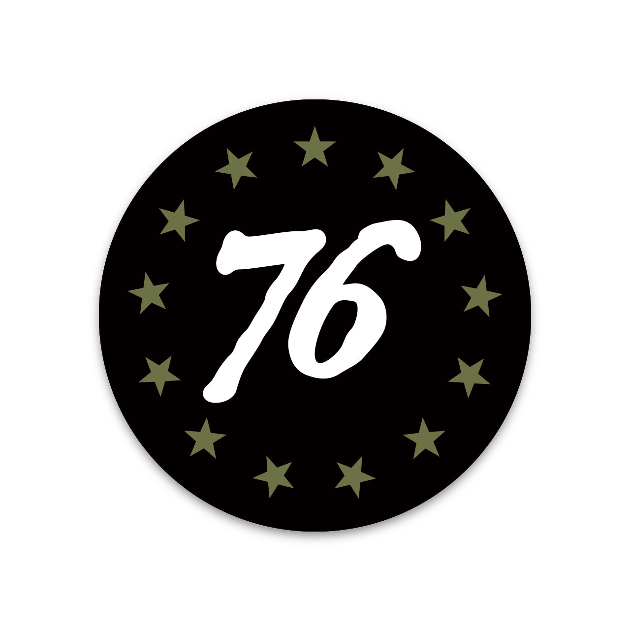 76 Sticker - Packs of 4