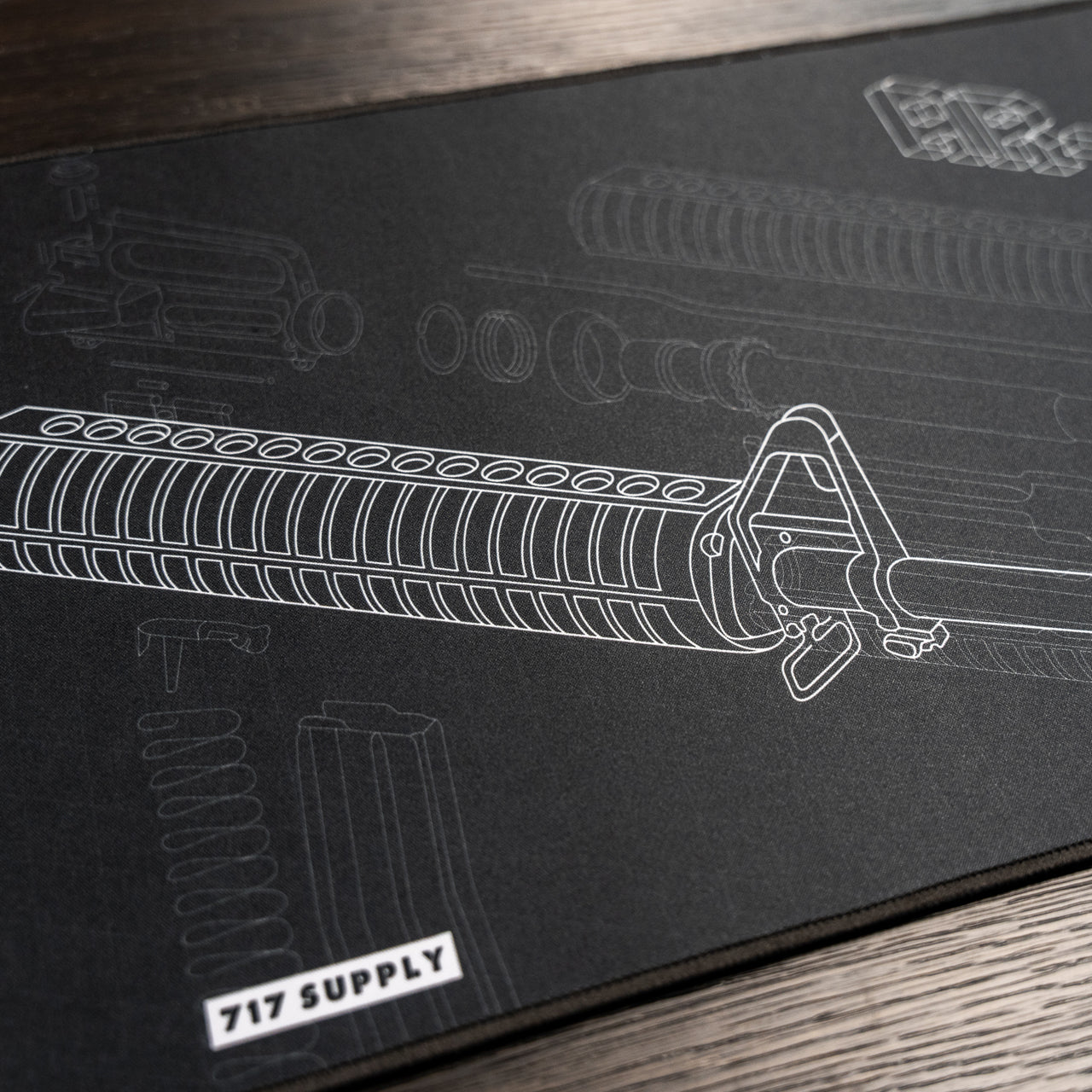 717 Supply AR Desk Pad