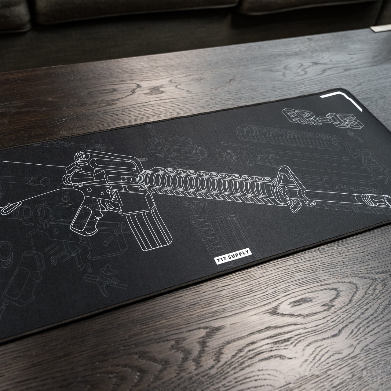 717 Supply AR Desk Pad
