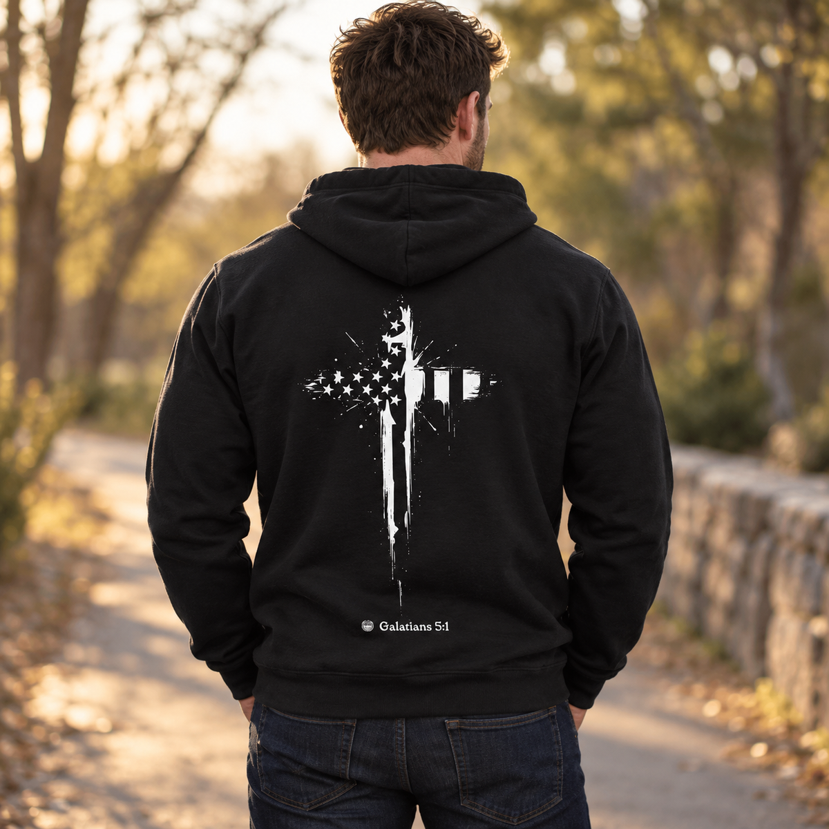 Galatians 5:1 Hoodie