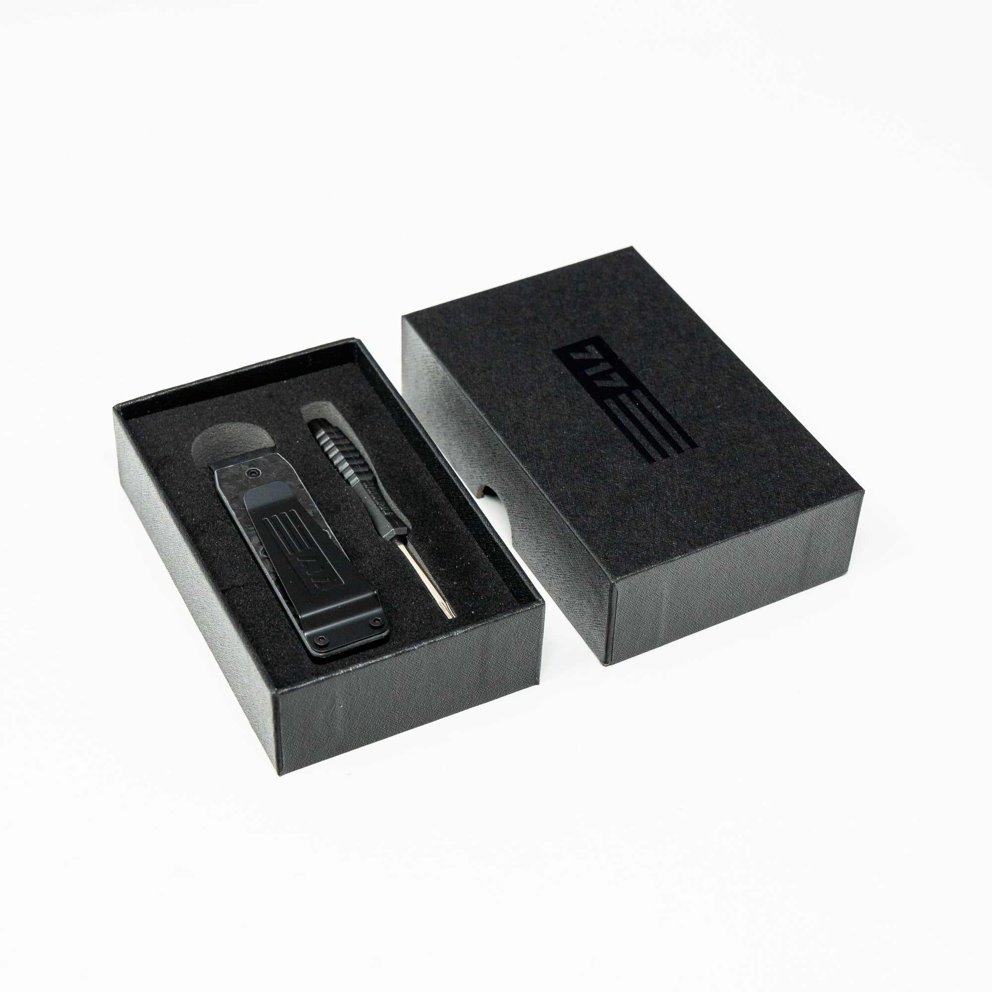 Black Carbon Forged Keycase Folder