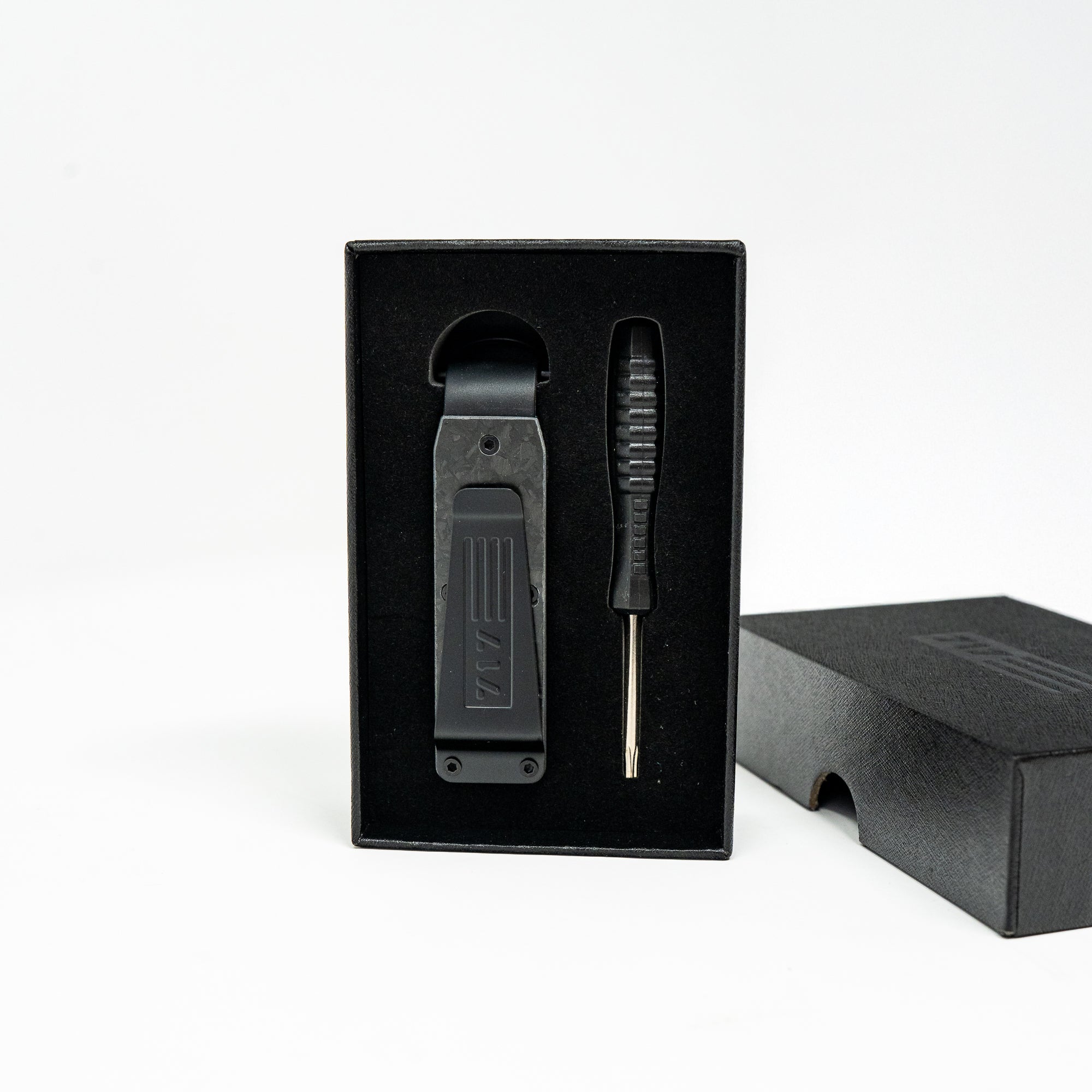 Black Carbon Forged Keycase Folder