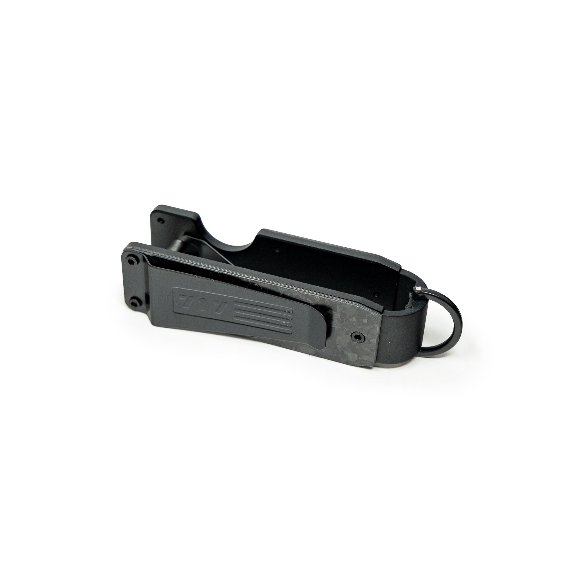 Black Carbon Forged Keycase Folder