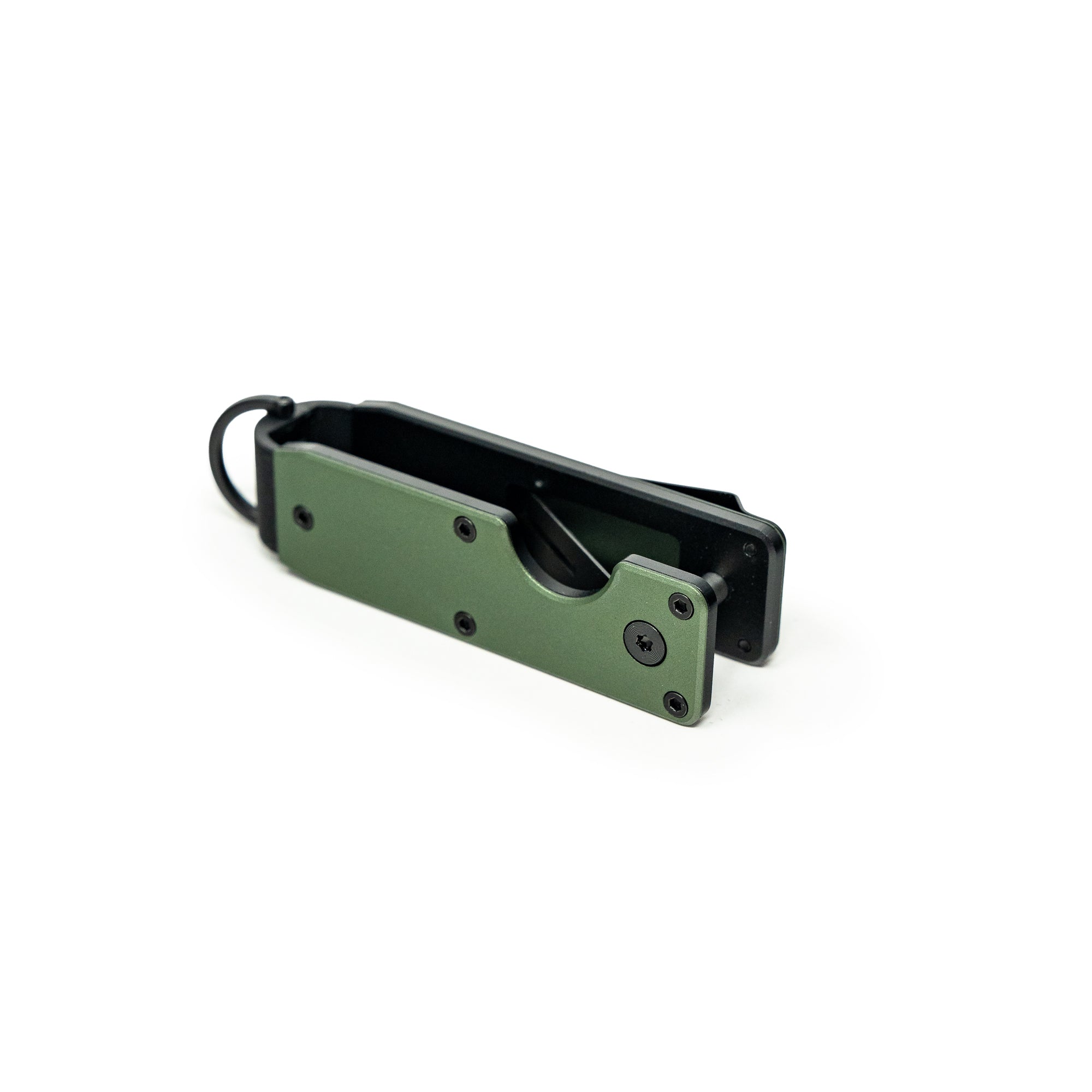 Green Metal Keycase Folder