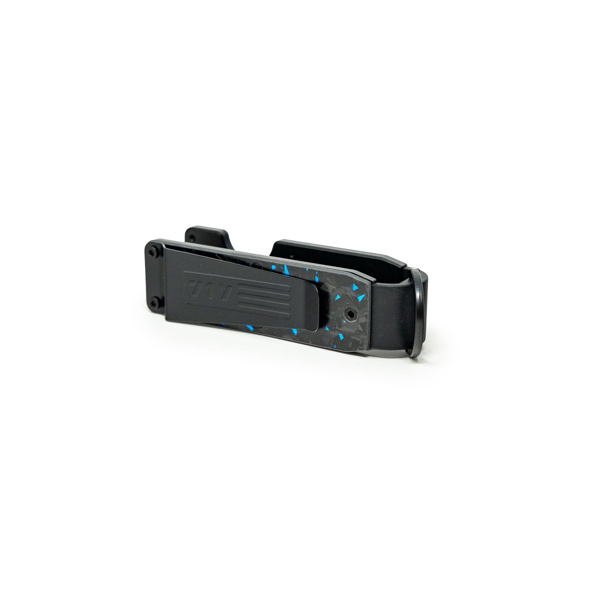Blue Carbon Forged Keycase Folder