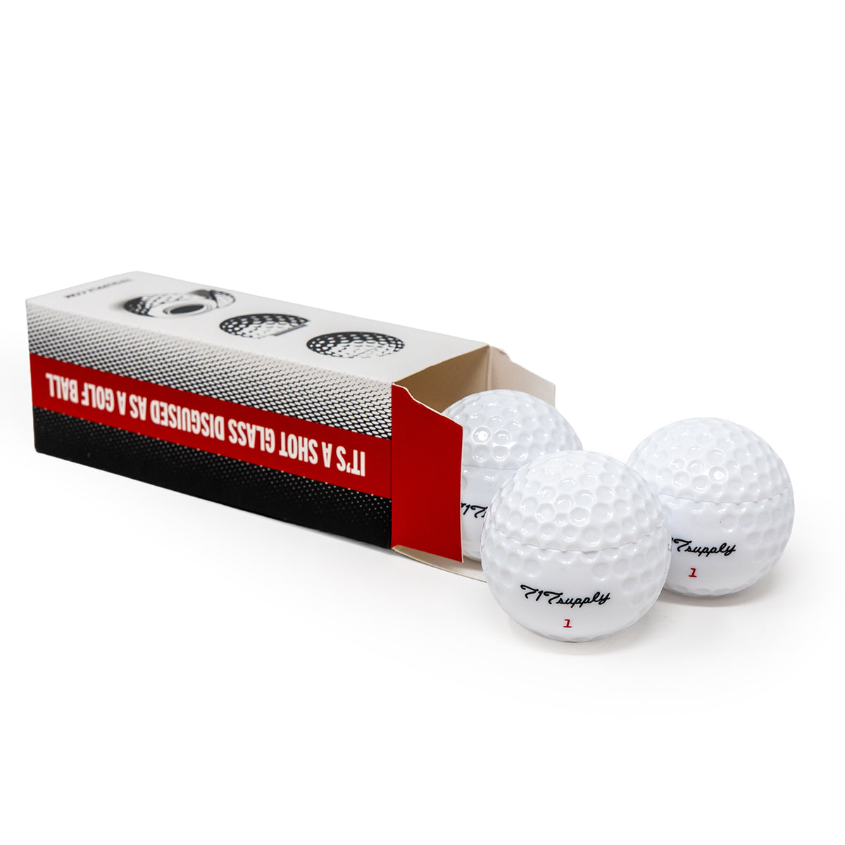 717 Supply Golf Ball Shot Glasses