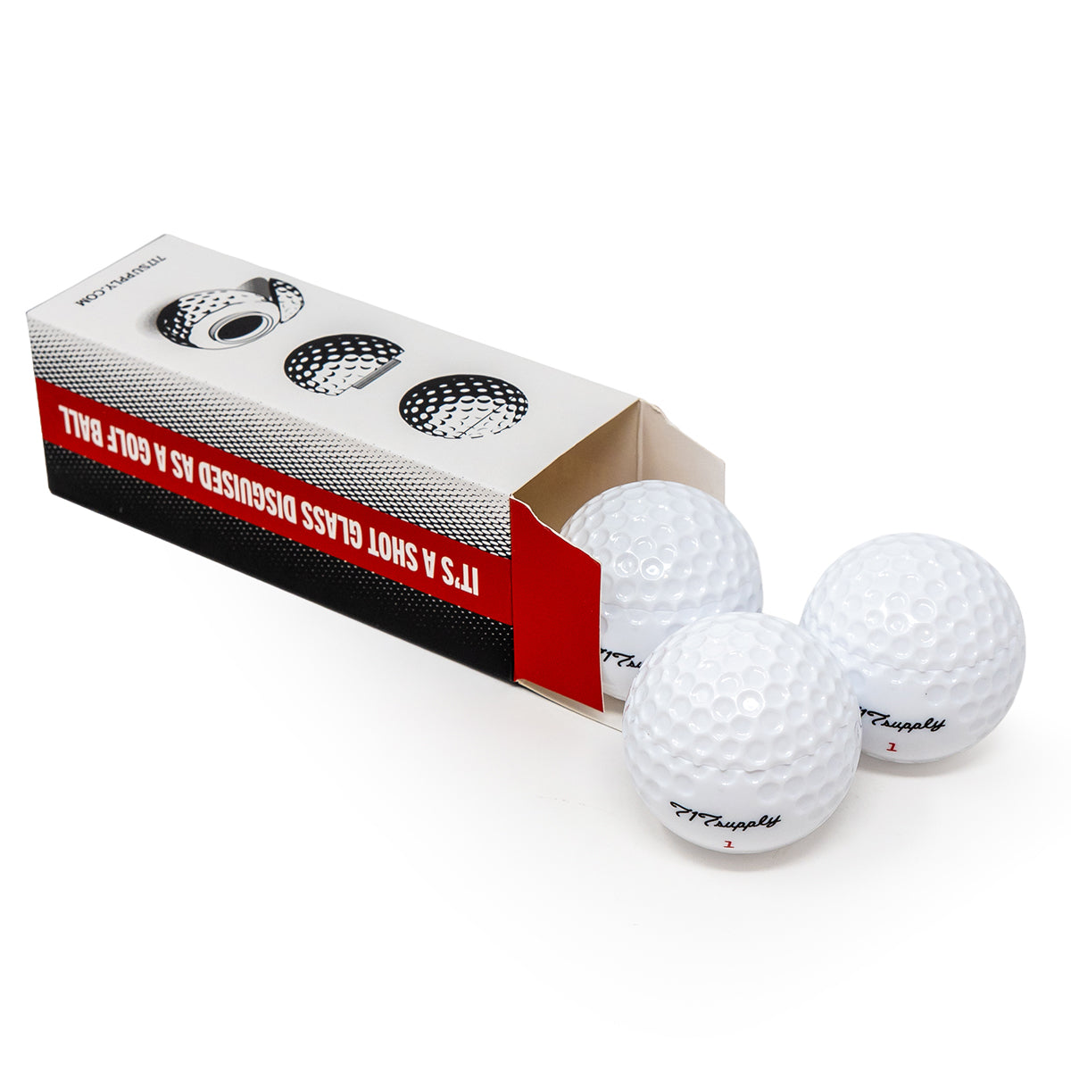 717 Supply Golf Ball Shot Glasses
