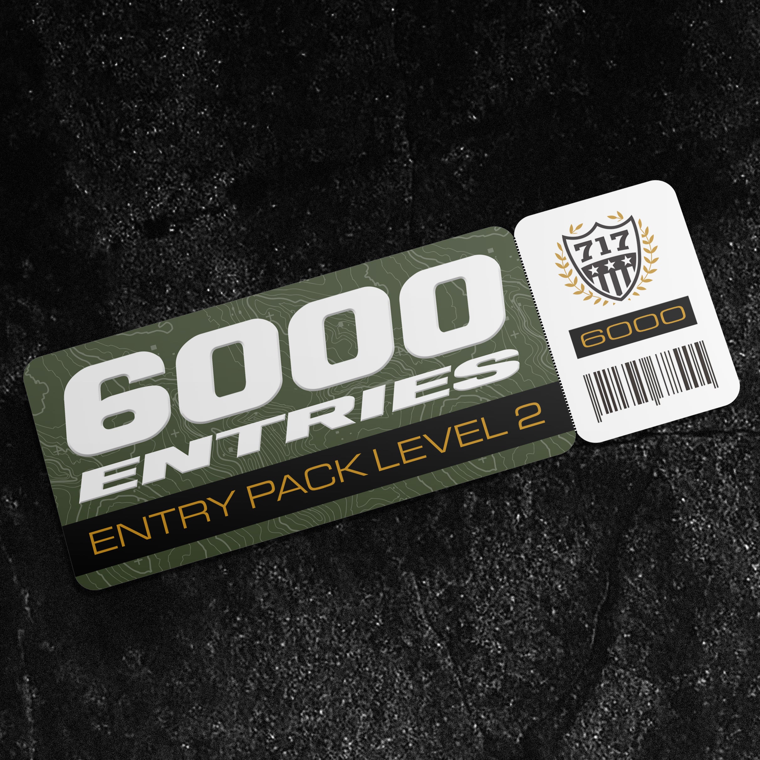 ENTRY PACK LEVEL 2 - 6000 ENTRIES