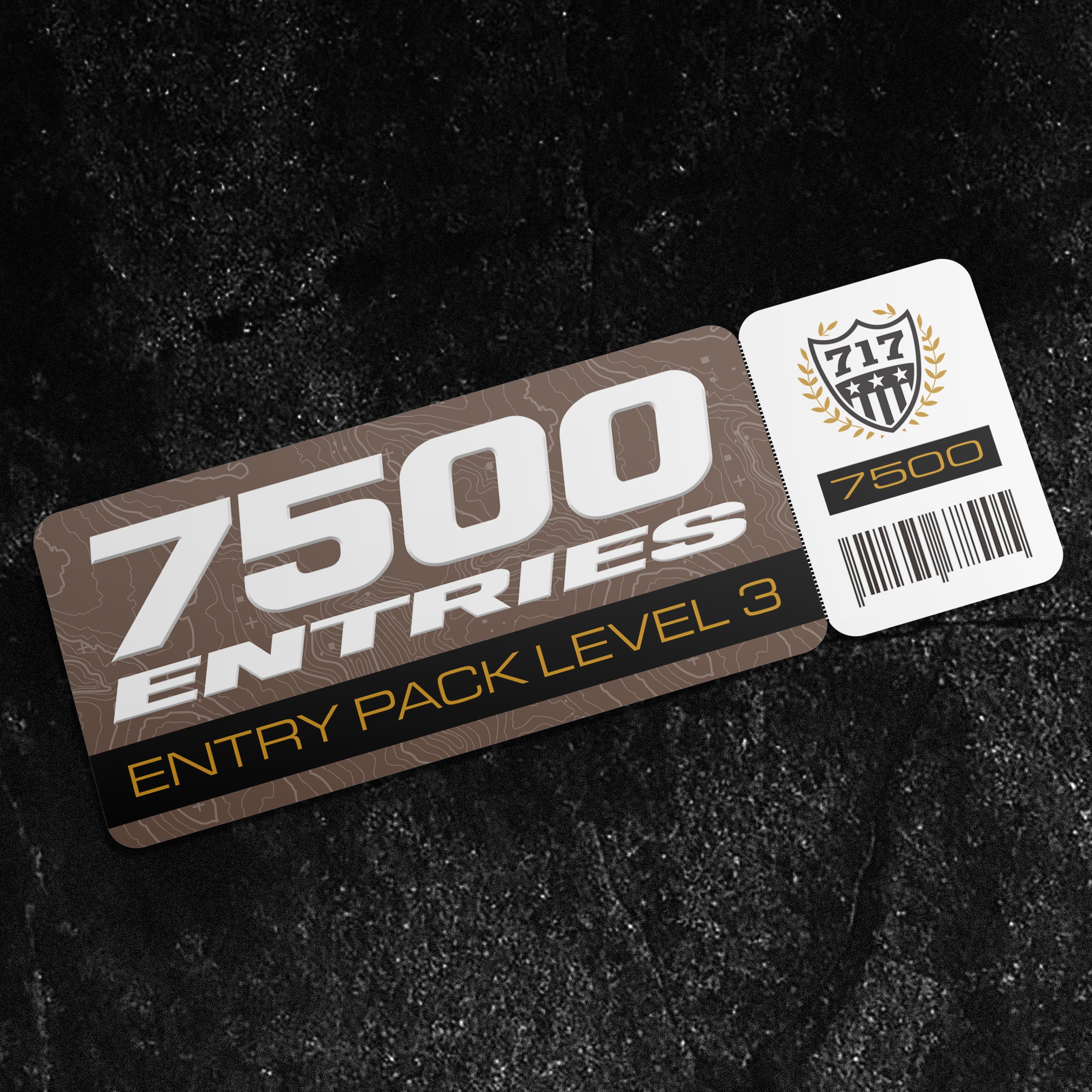 ENTRY PACK LEVEL 3 - 7500 ENTRIES