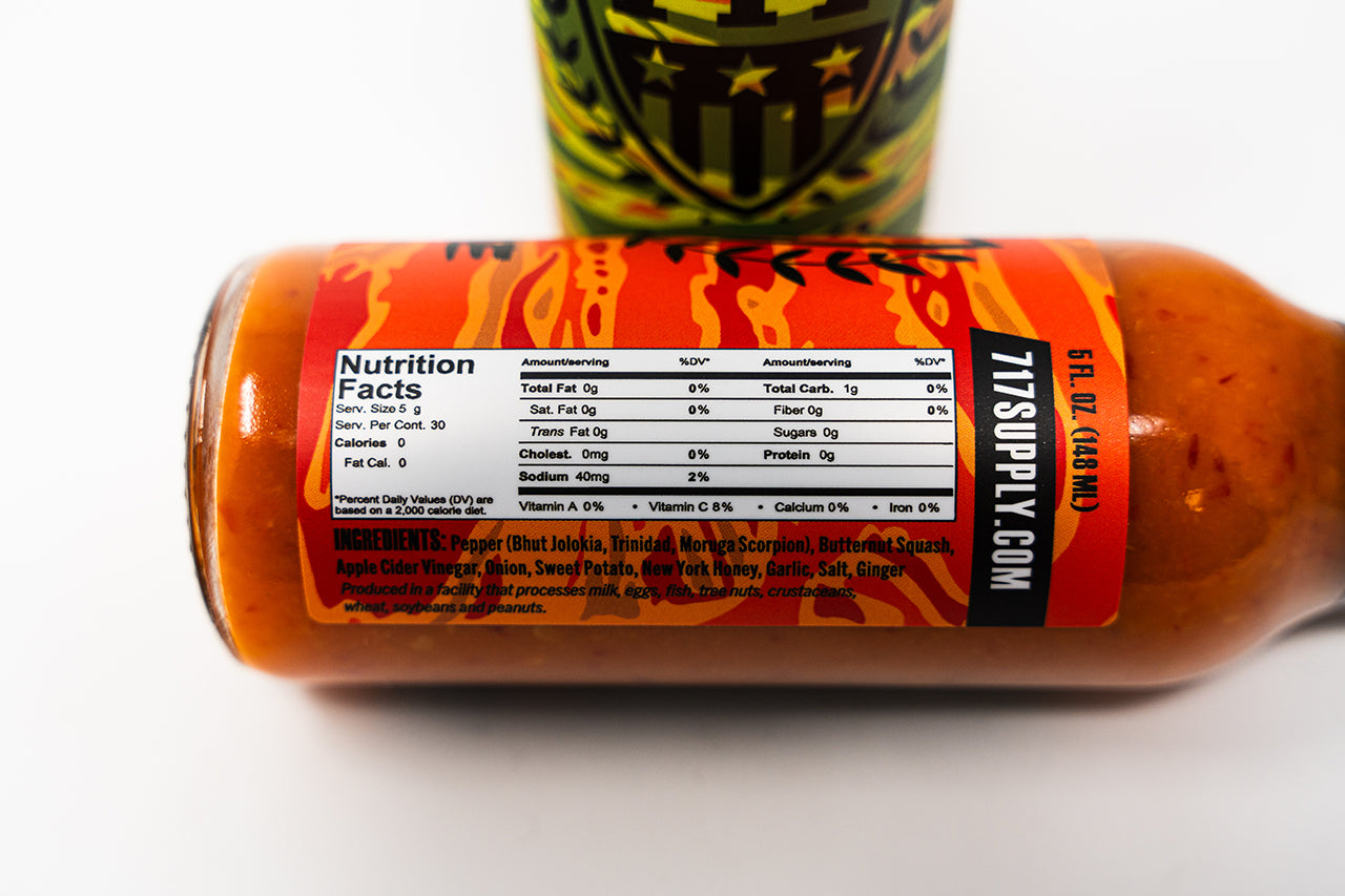 717 Xtreme Hot Sauce - USA Grown & Made