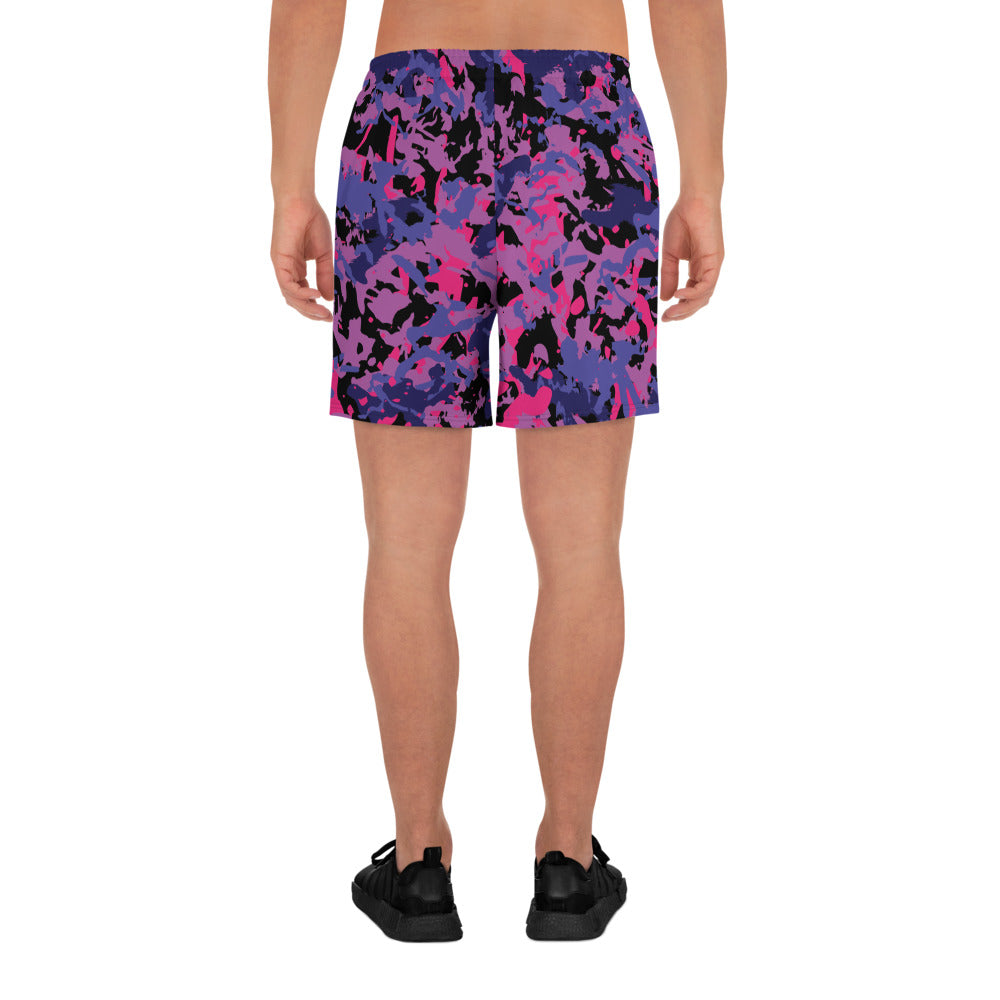 Neon Forest Camo Shorts
