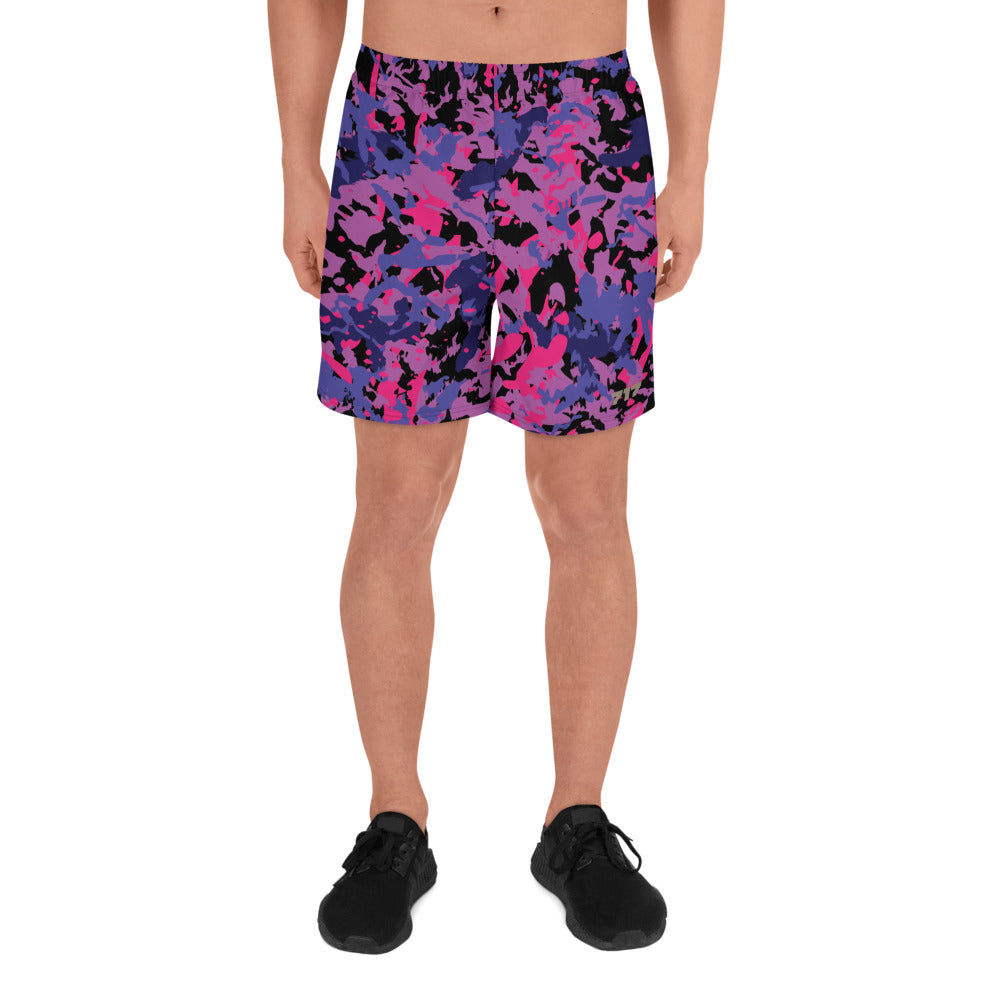 Neon Forest Camo Shorts