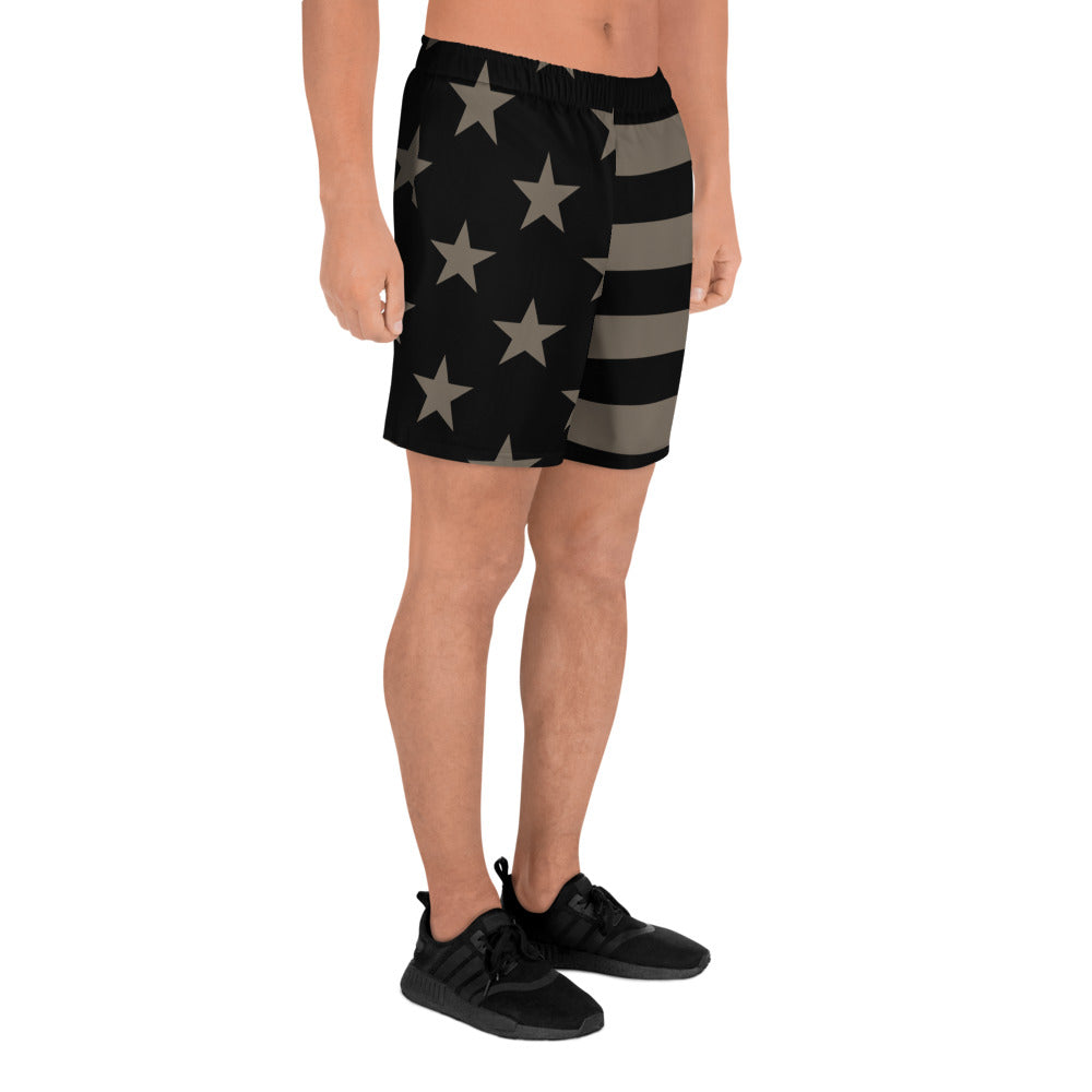 USA Black/Tan Shorts