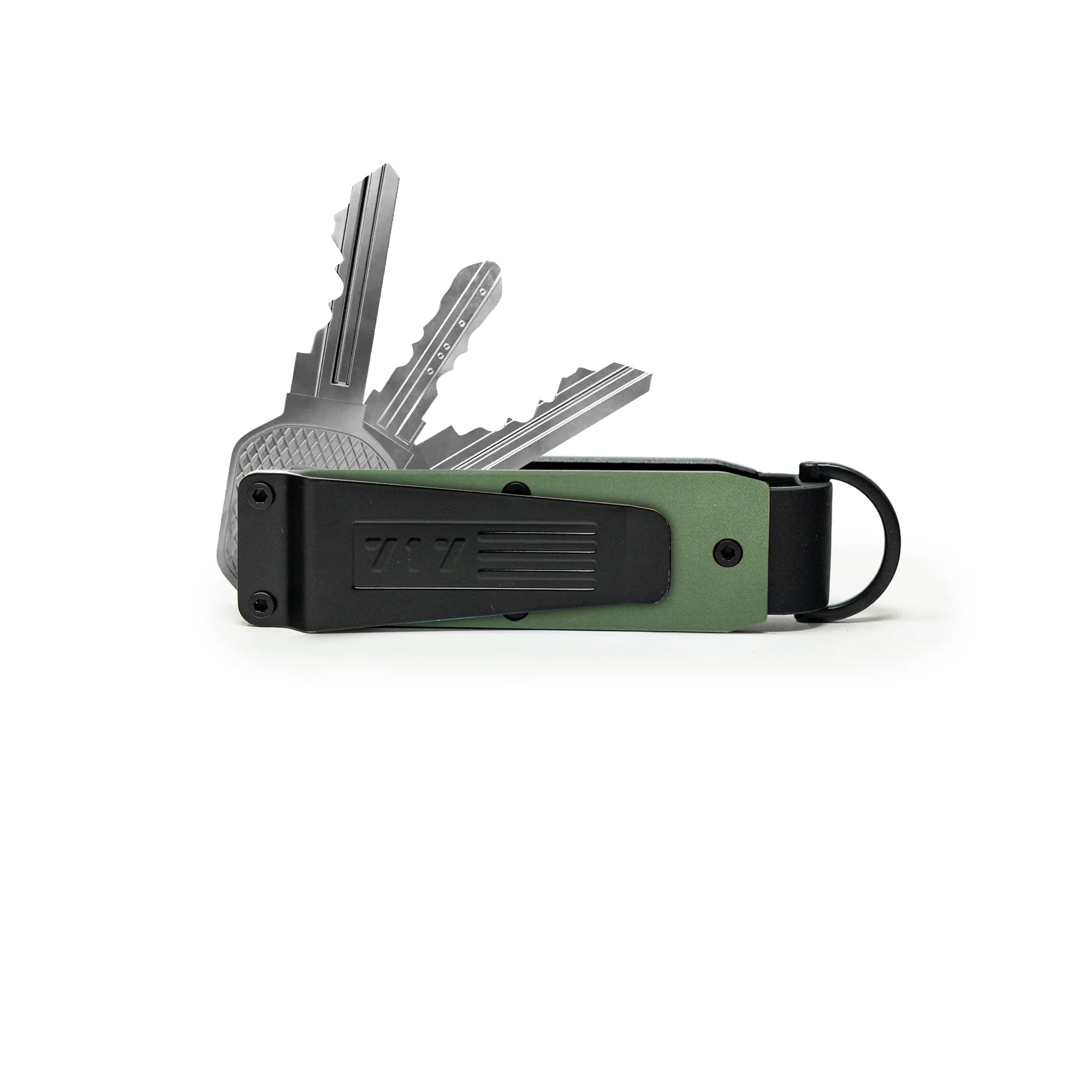 Green Metal Keycase Folder