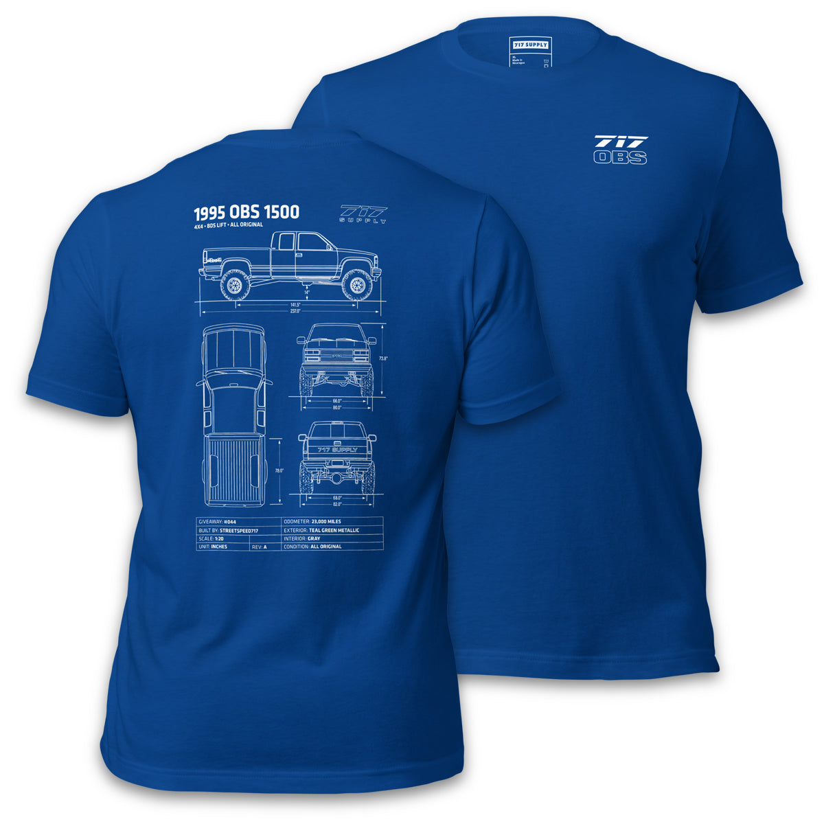 OBS #44 Blueprint Shirt