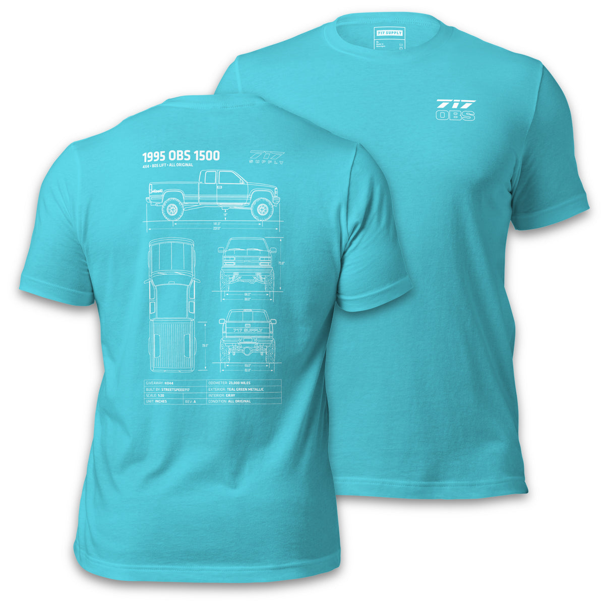 OBS #44 Blueprint Shirt