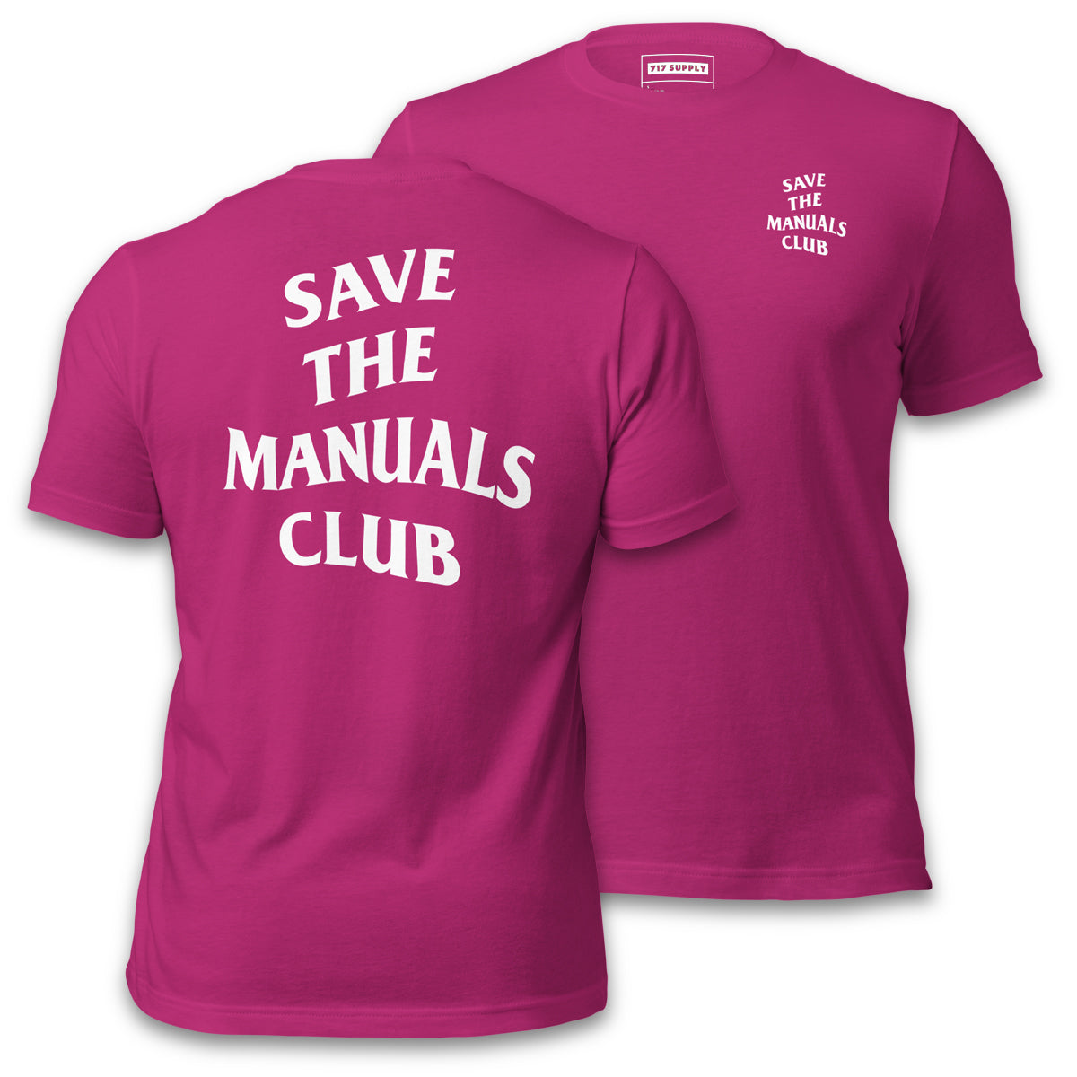 Save The Manuals Club Shirt