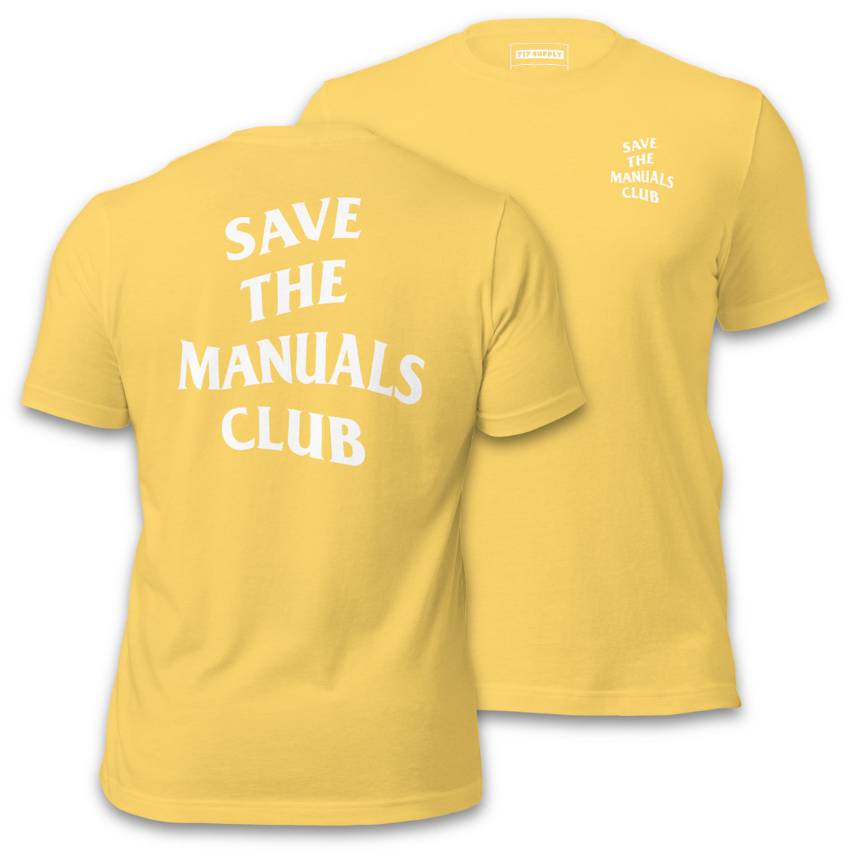 Save The Manuals Club Shirt