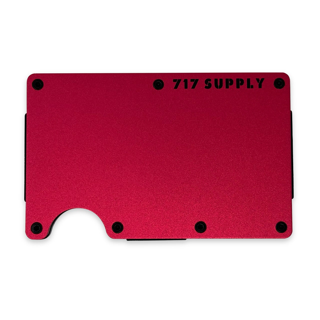 717 Wallet Metallic Red