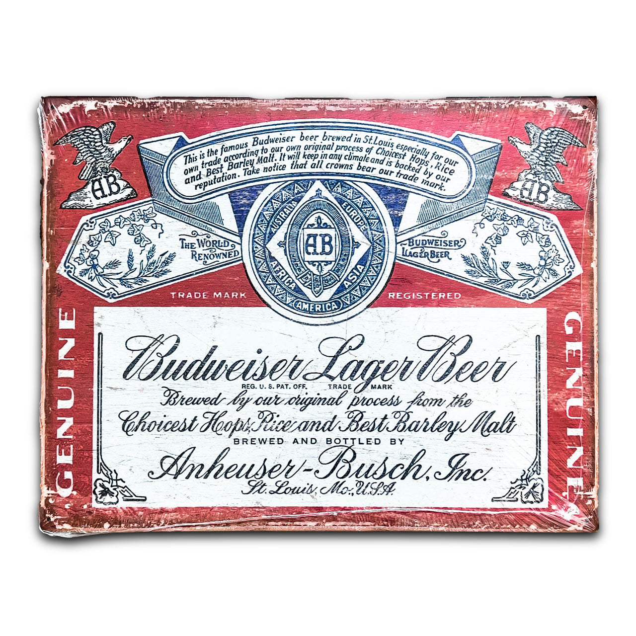 Budweiser Lager Sign