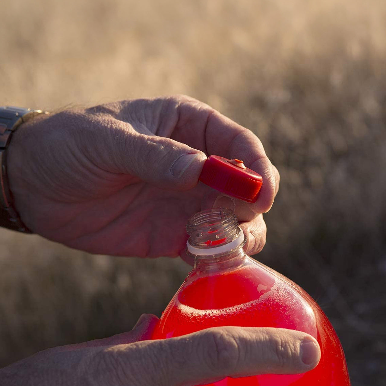Reusable Big Blast Plastic Bottle Top Cap Targets