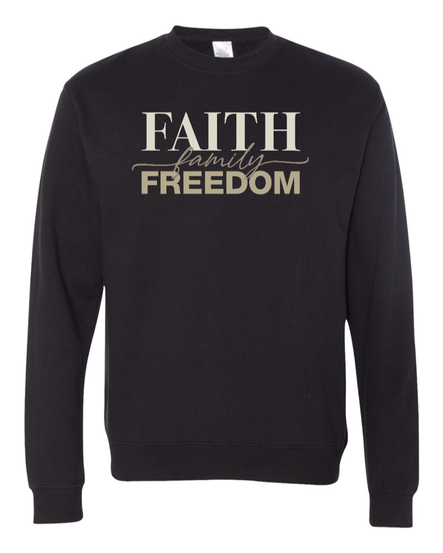 Faith Family Freedom Sweatshirt