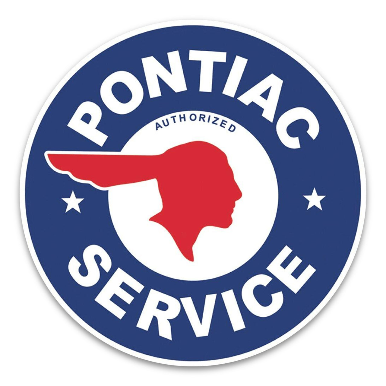 Pontiac Service Sign