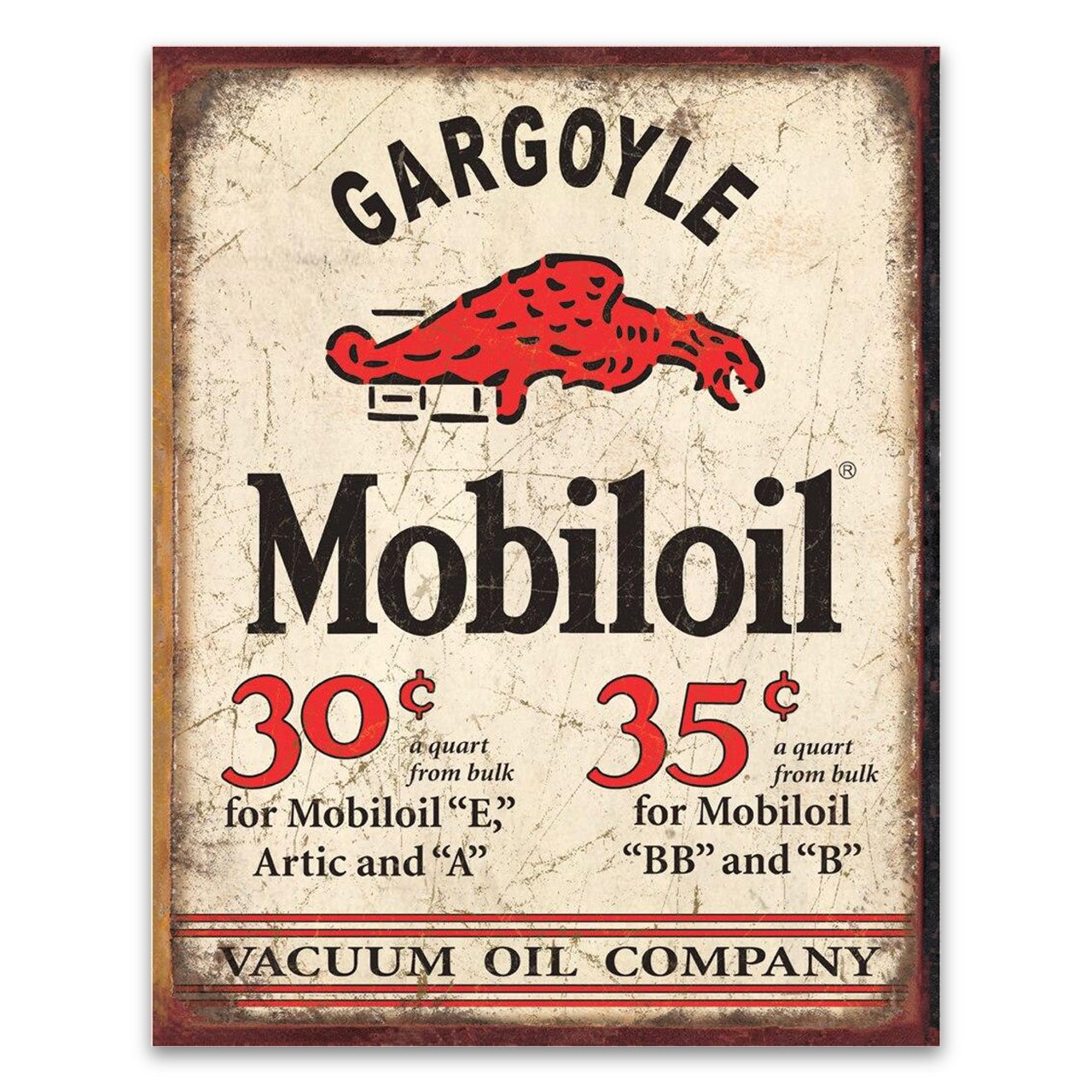 Mobil Gargoyle Sign