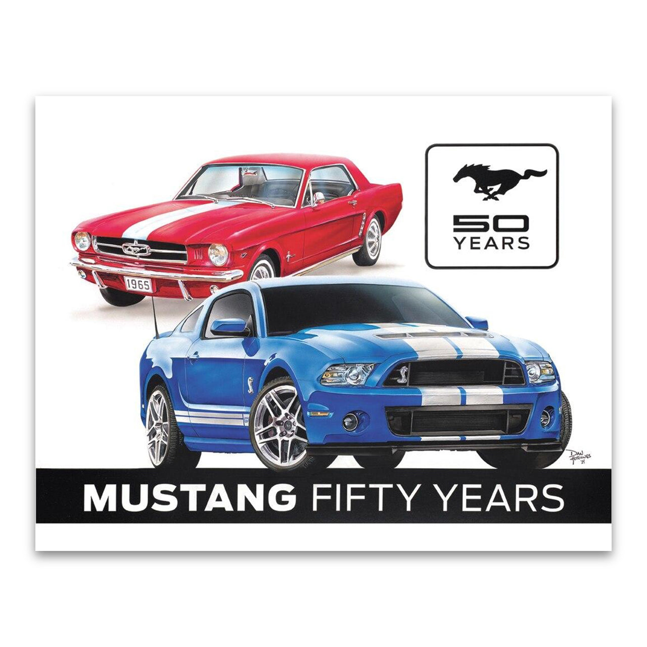 Ford Mustang 50th Sign