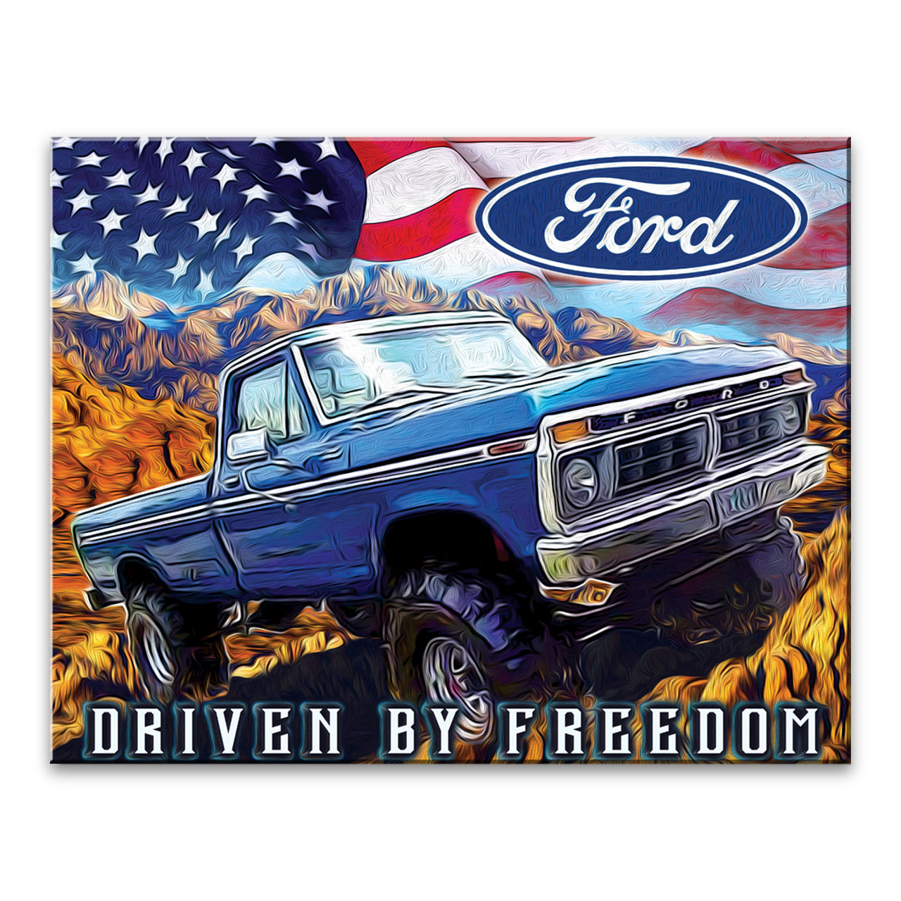 Ford Freedom Truck Sign