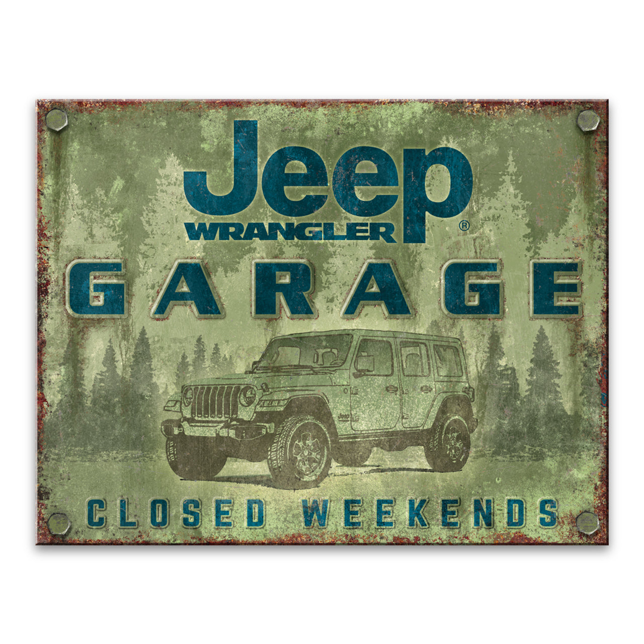 Jeep Garage Sign