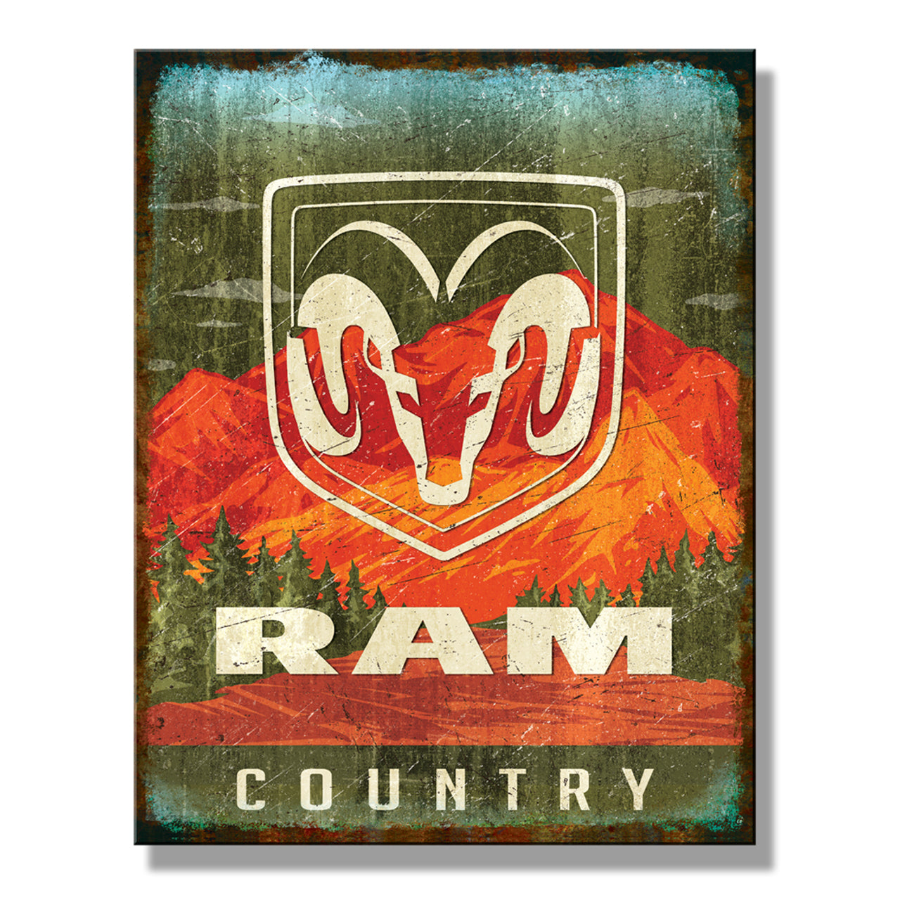 RAM Country Sign