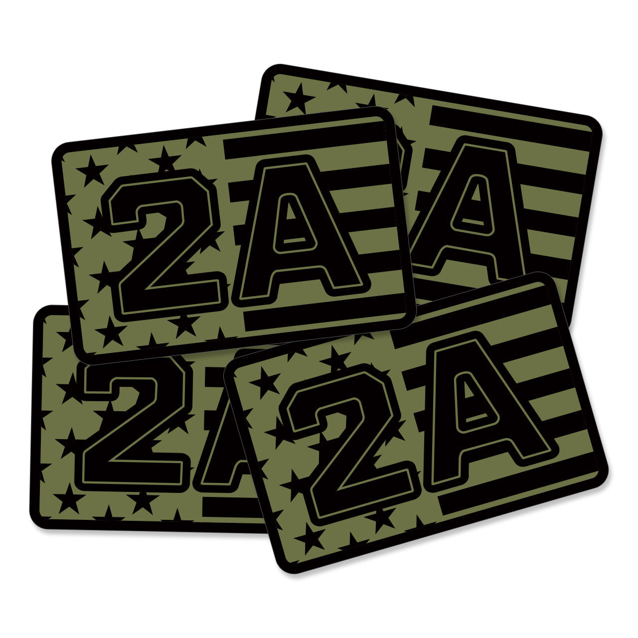 2A Sticker - Packs of 4