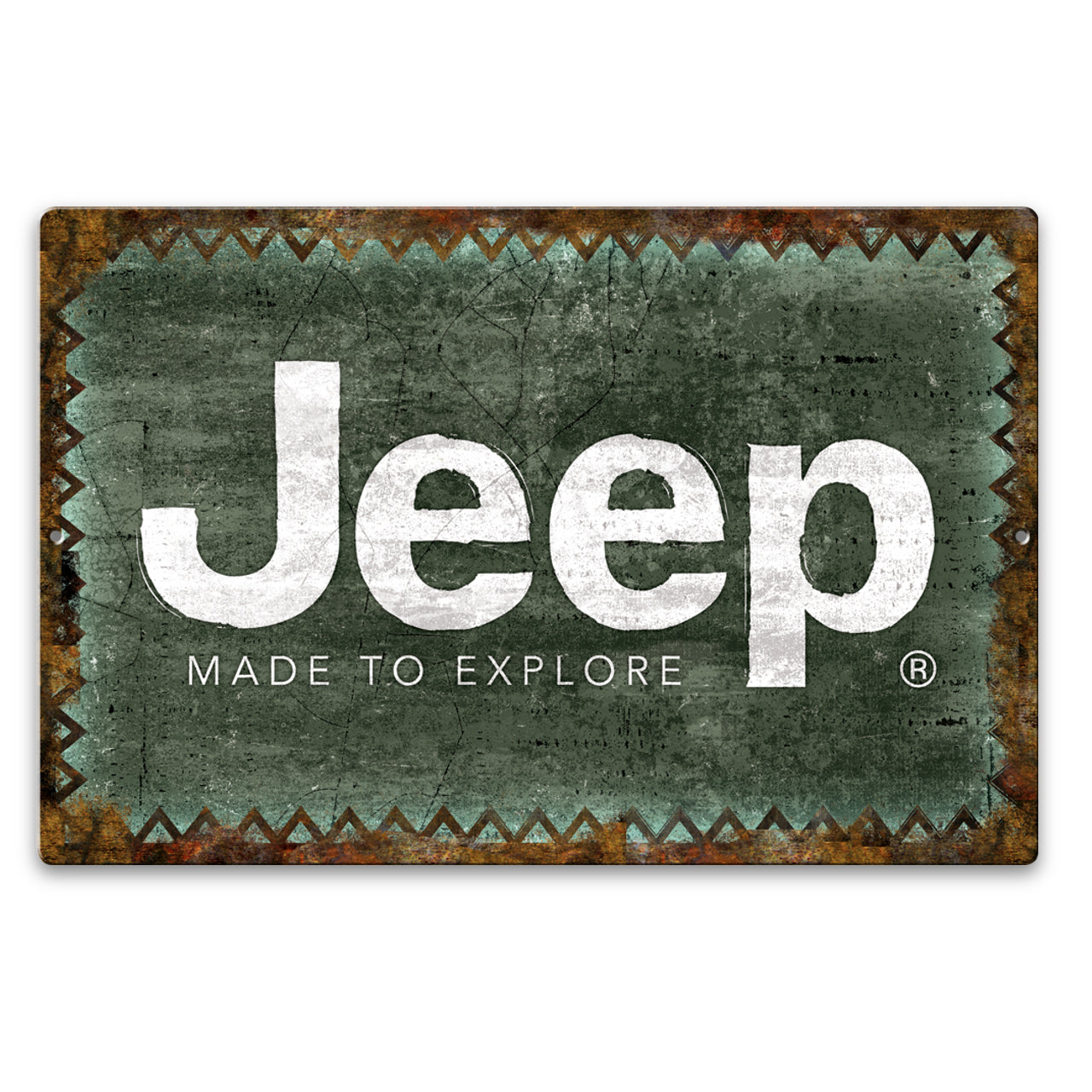 Jeep Explore Sign