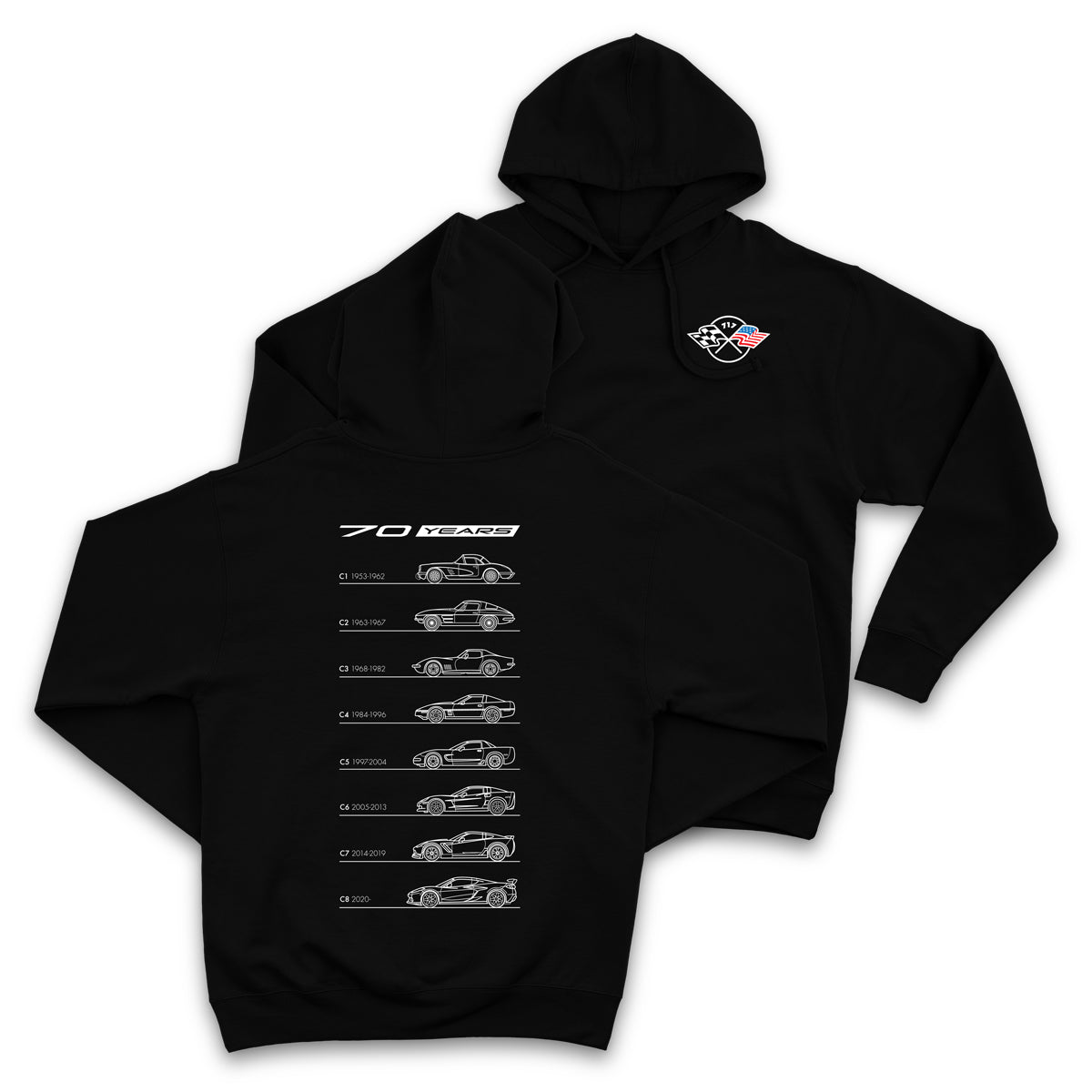 70 Years Hoodie