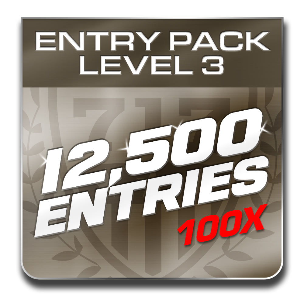 ENTRY PACK LEVEL 3 - 7500 ENTRIES