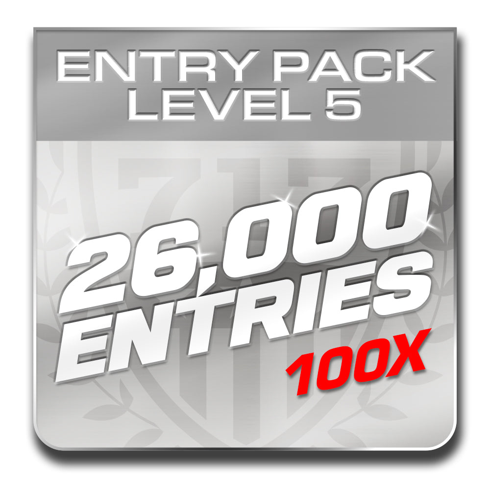 ENTRY PACK LEVEL 5 - 16,000 ENTRIES