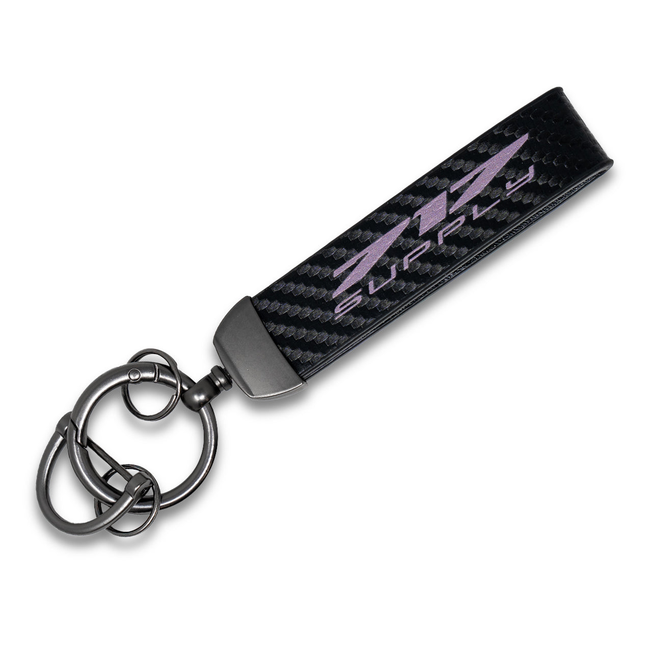 717 Supply Carbon Keytag