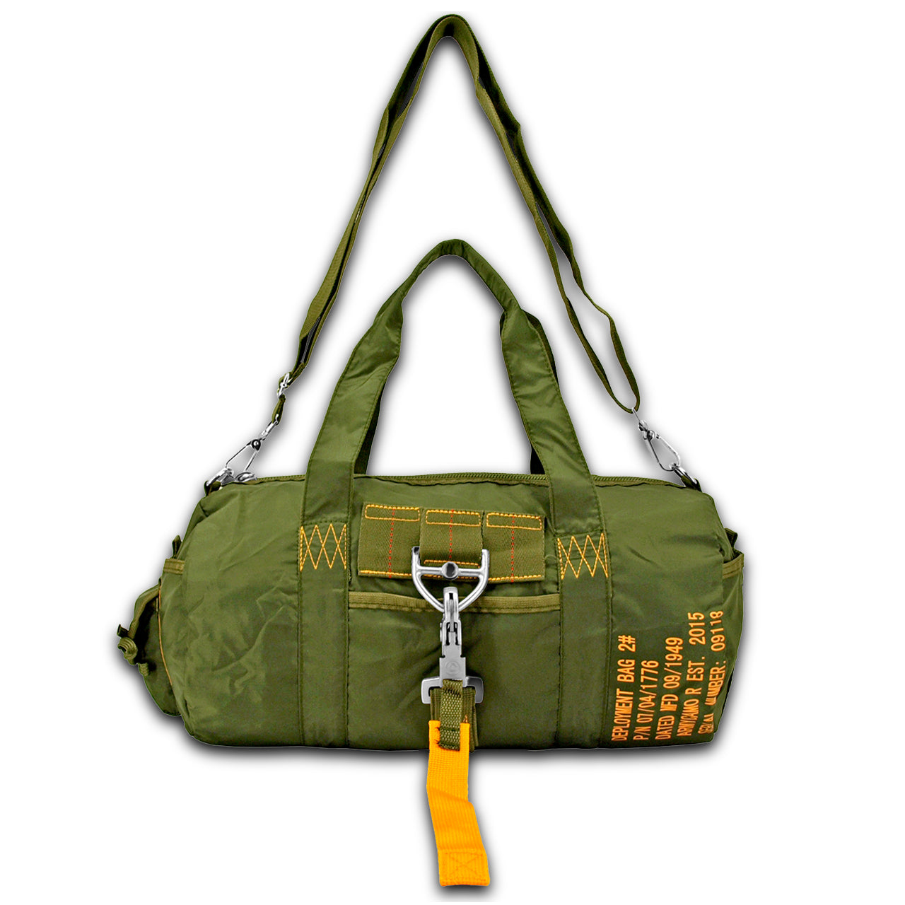 Tactical Parachute Duffle Bag - Olive Green