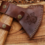 Handmade Axe with leather sheath