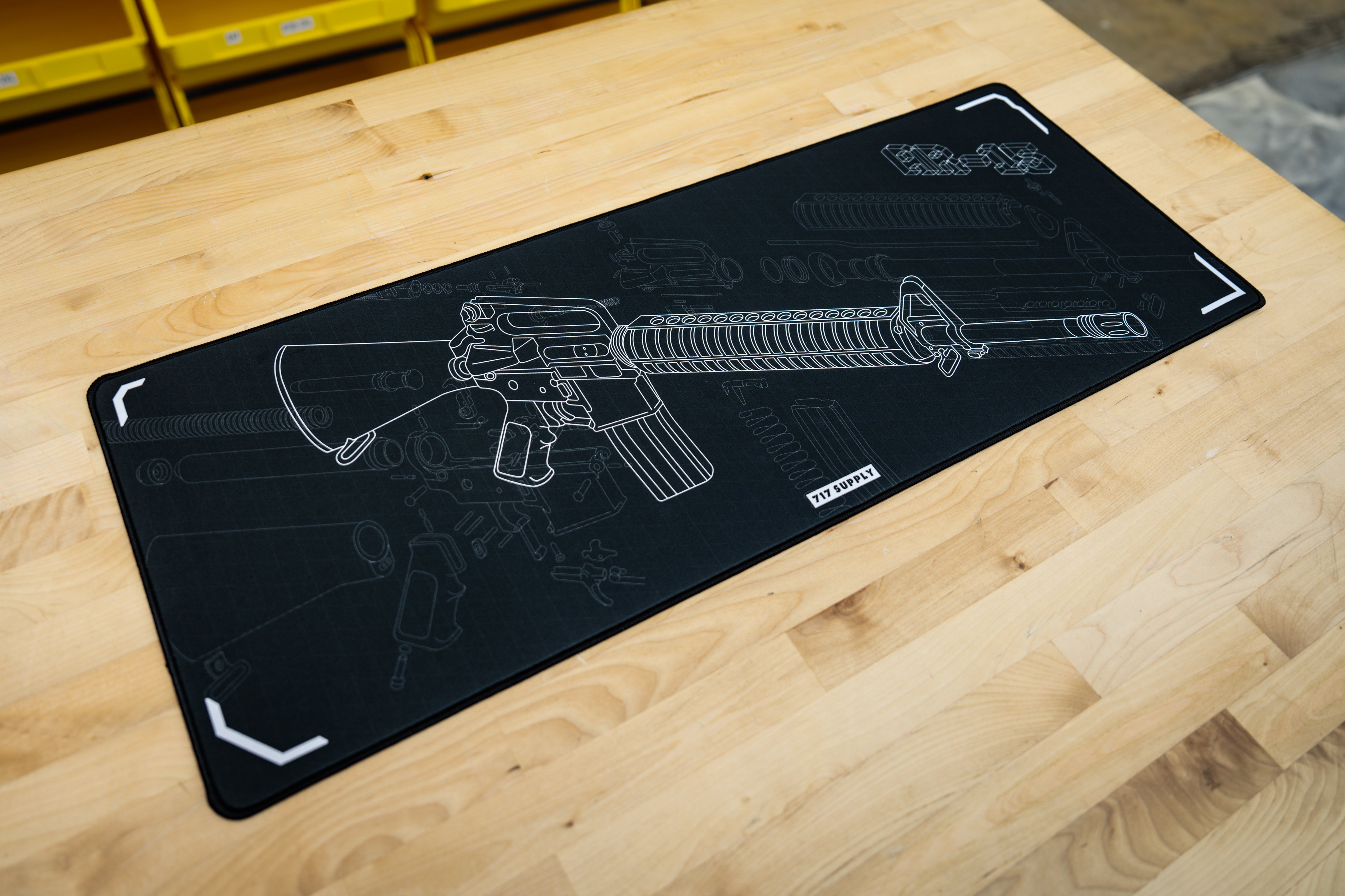 717 Supply AR Desk Pad