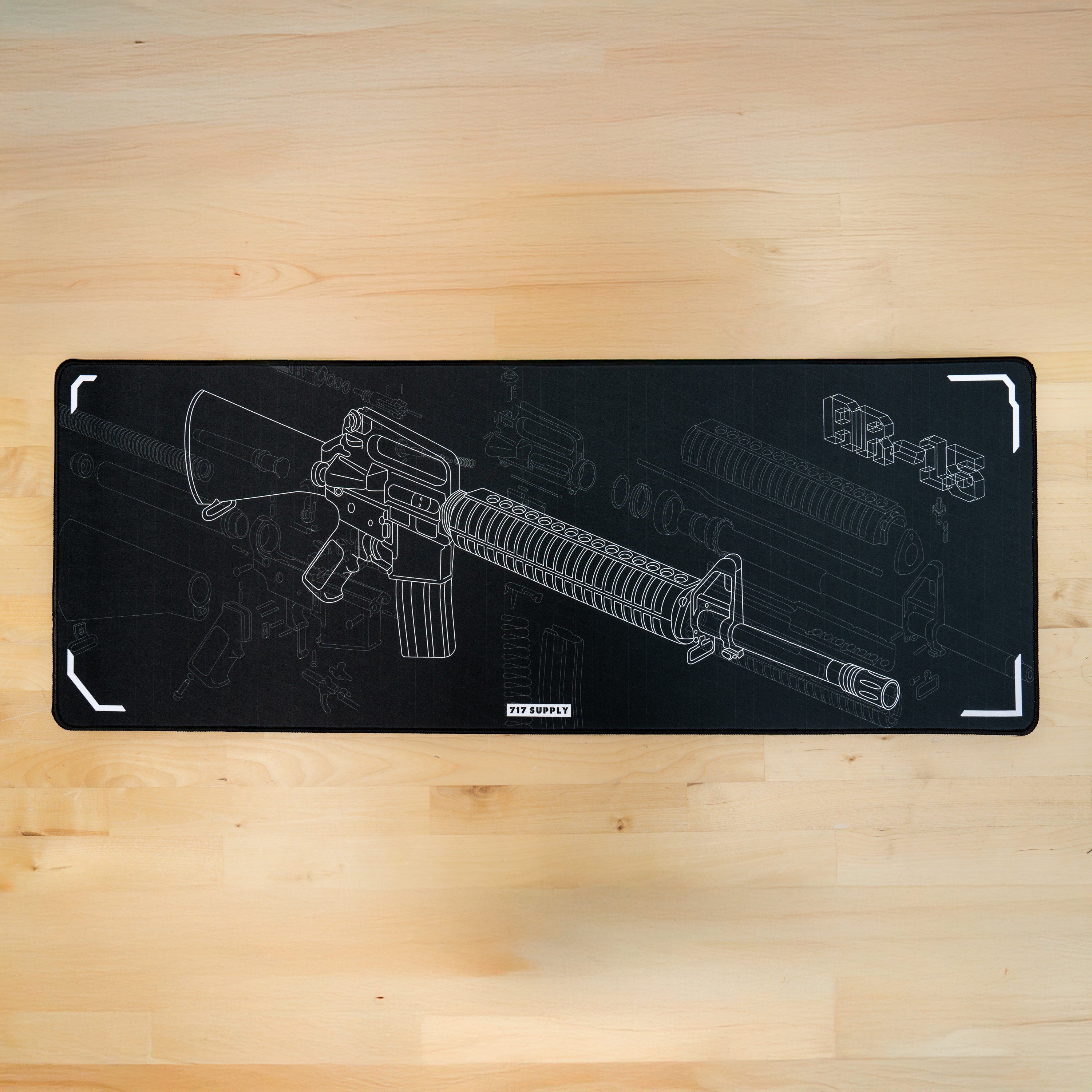 717 Supply AR Desk Pad