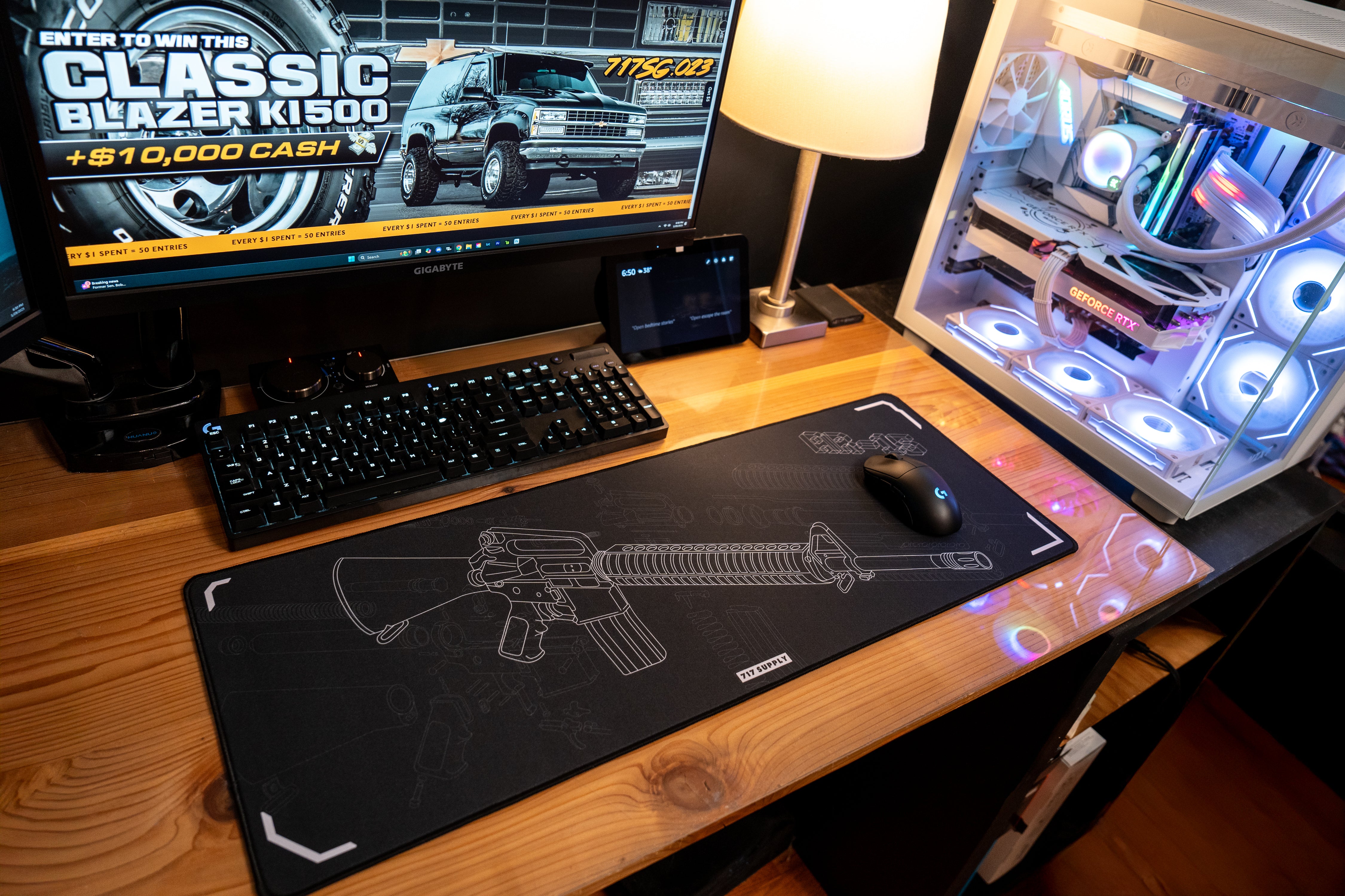 717 Supply AR Desk Pad