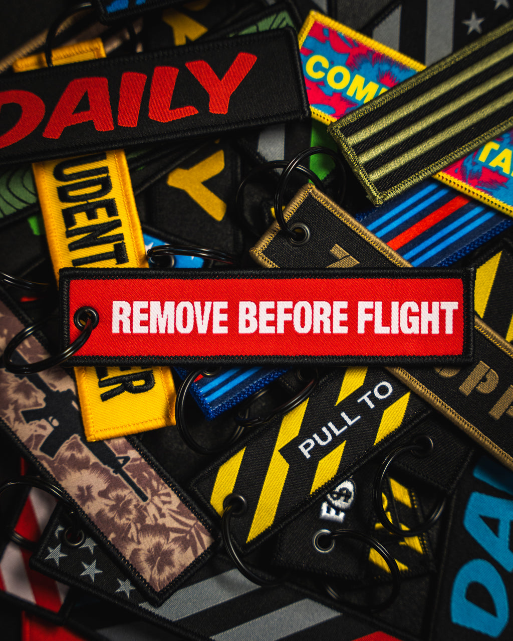 Remove Before Flight Keytag