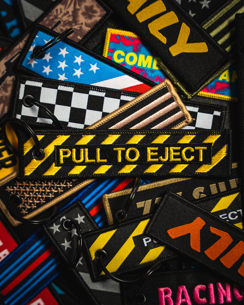 Pull To Eject (original) Keytag